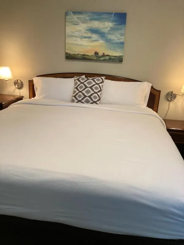 Bed in Country Squire Inn and Suites