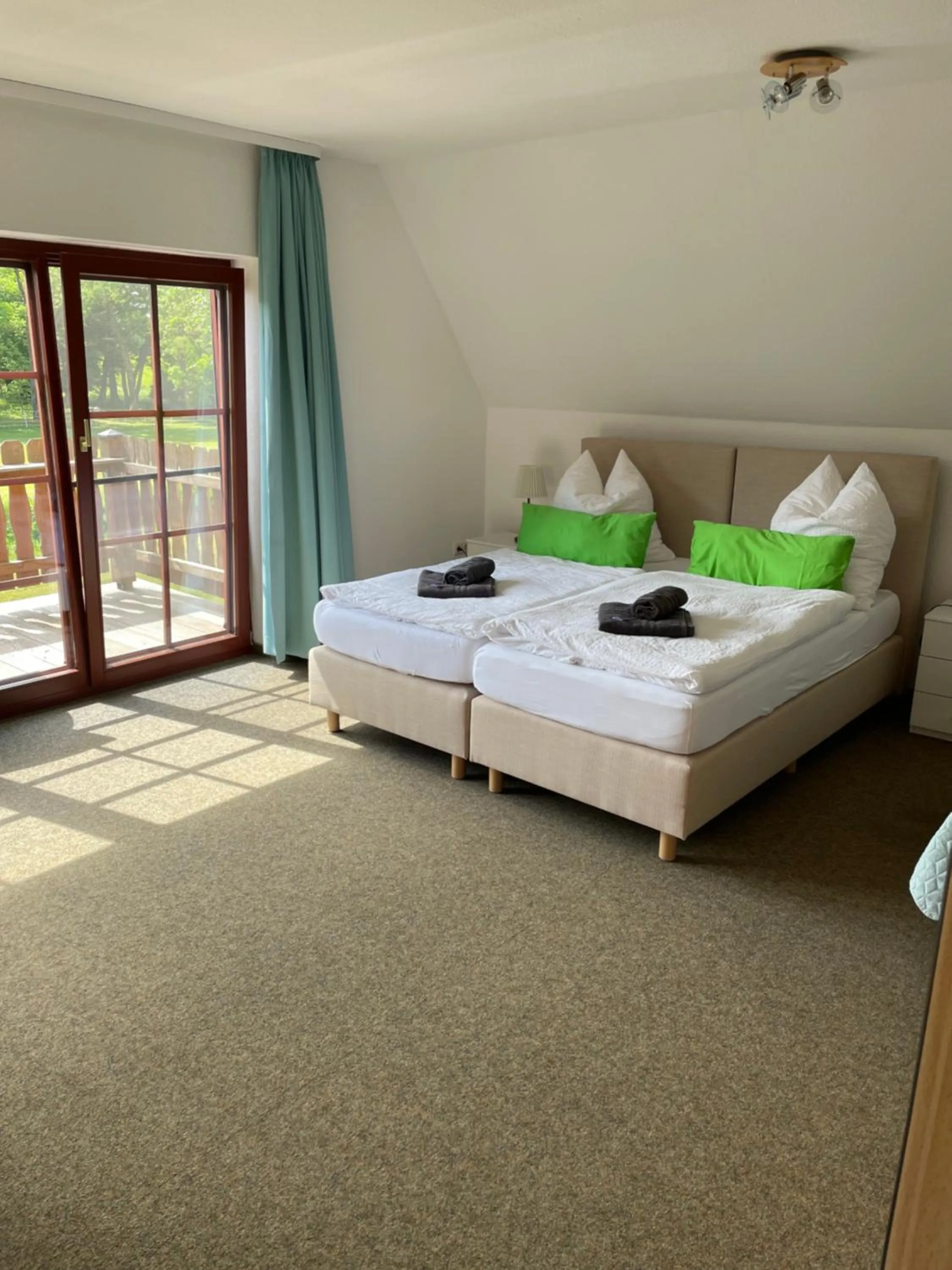 Photo of the whole room, Bed in An der Gärtnerei