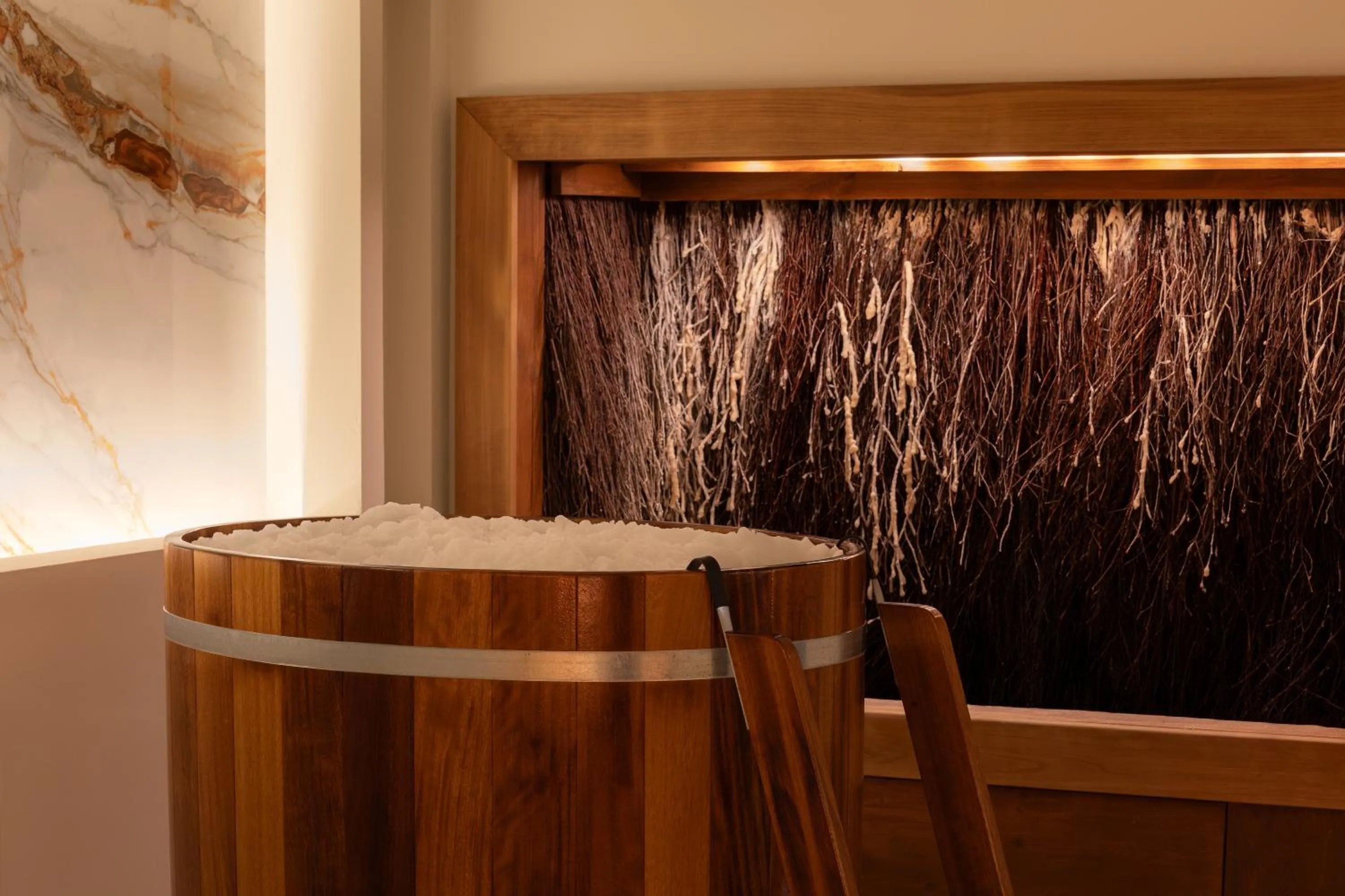 Spa and wellness centre/facilities in Schloßhotel Althörnitz Neubau