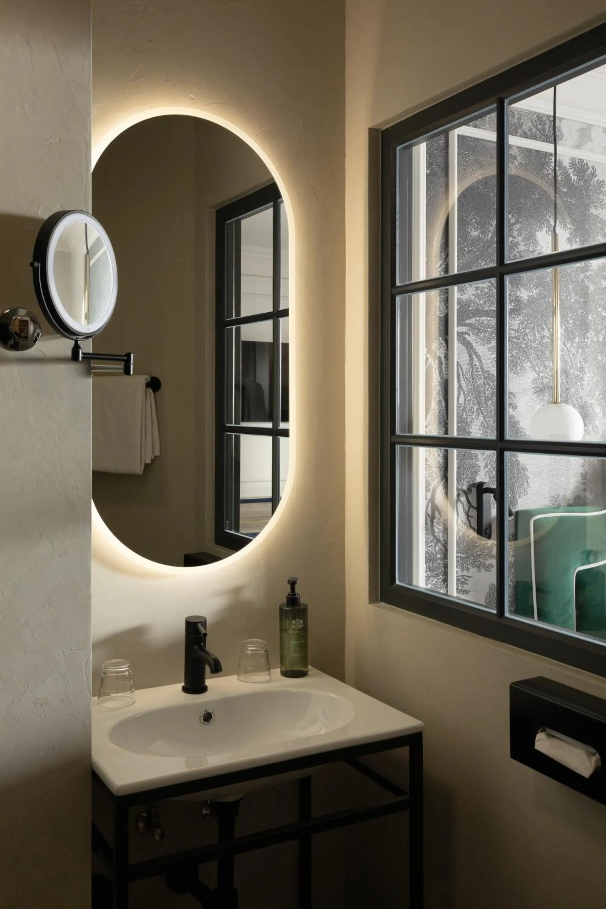 Bathroom in Schloßhotel Althörnitz Neubau