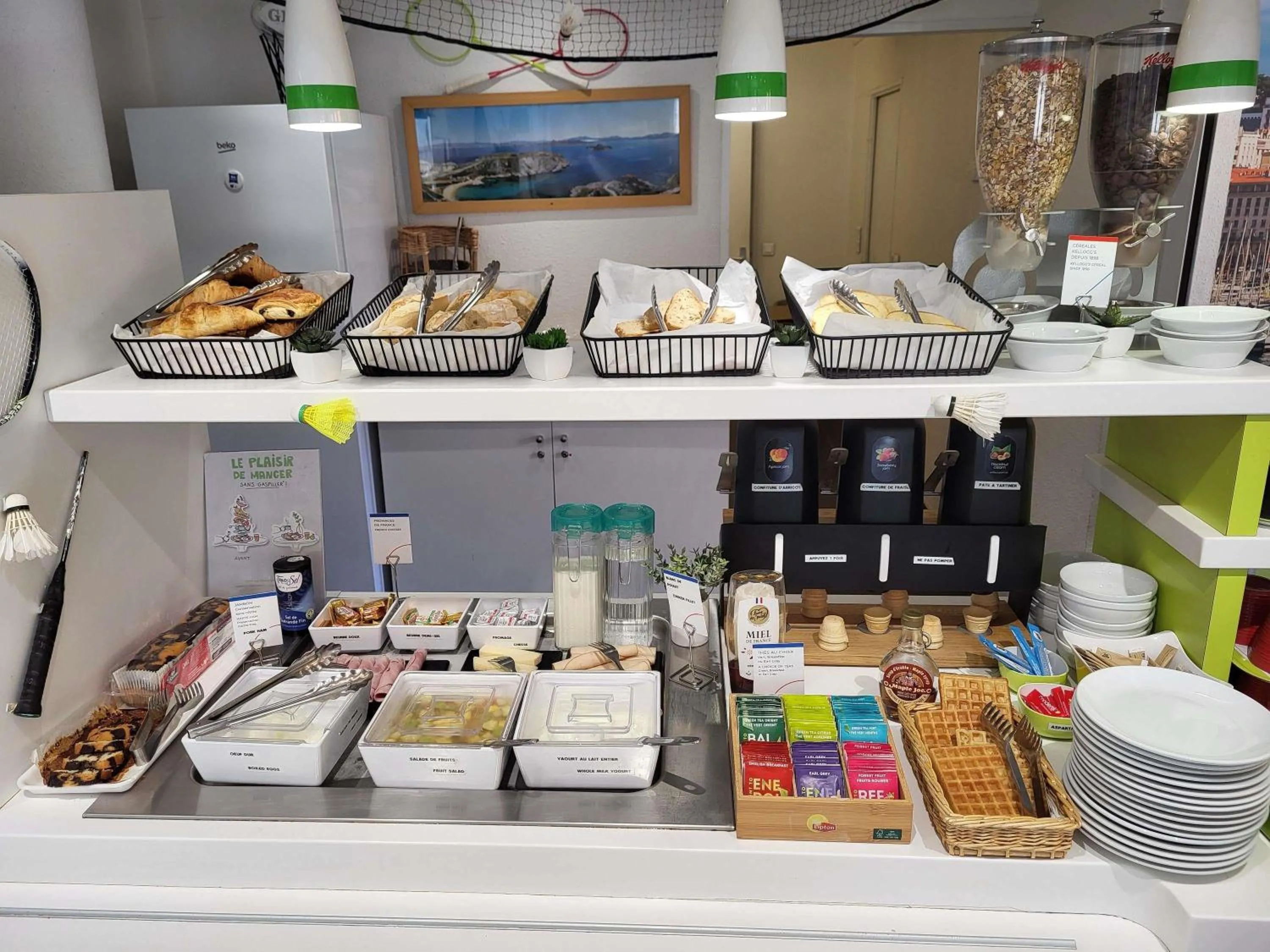 Breakfast in Ibis Budget Marseille Valentine