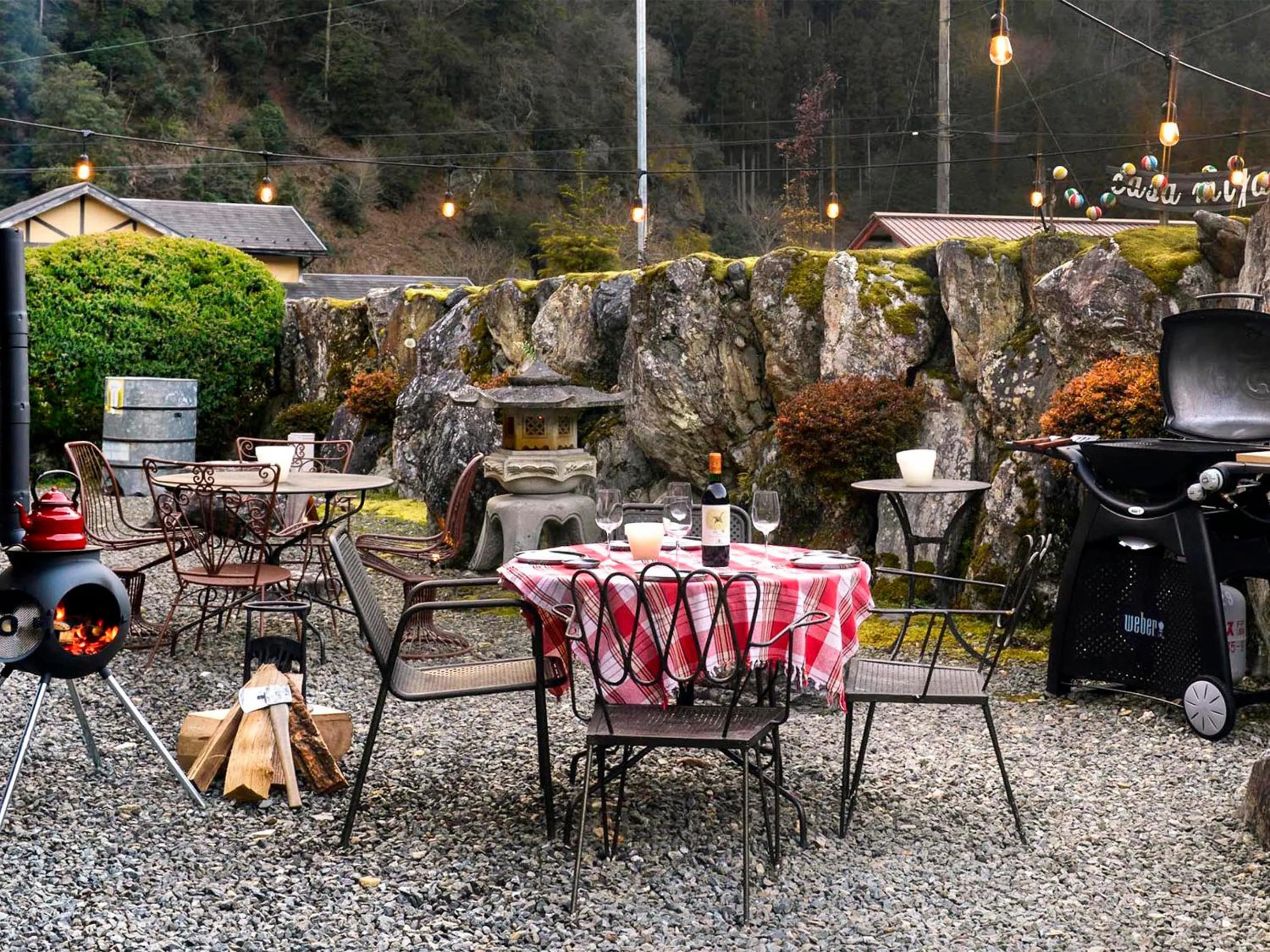 Balcony/Terrace in Casa Miyama
