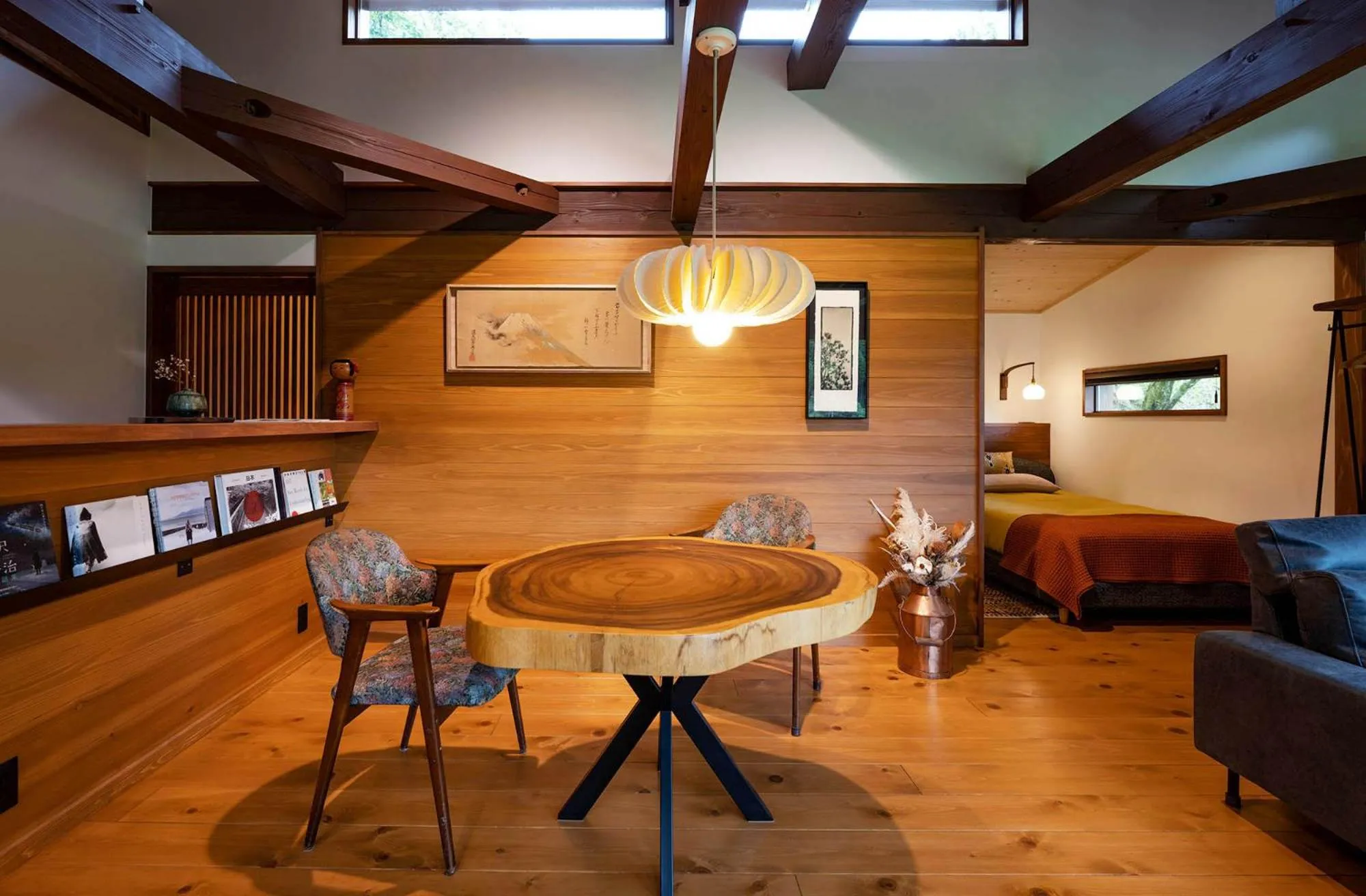 Living room in Casa Miyama