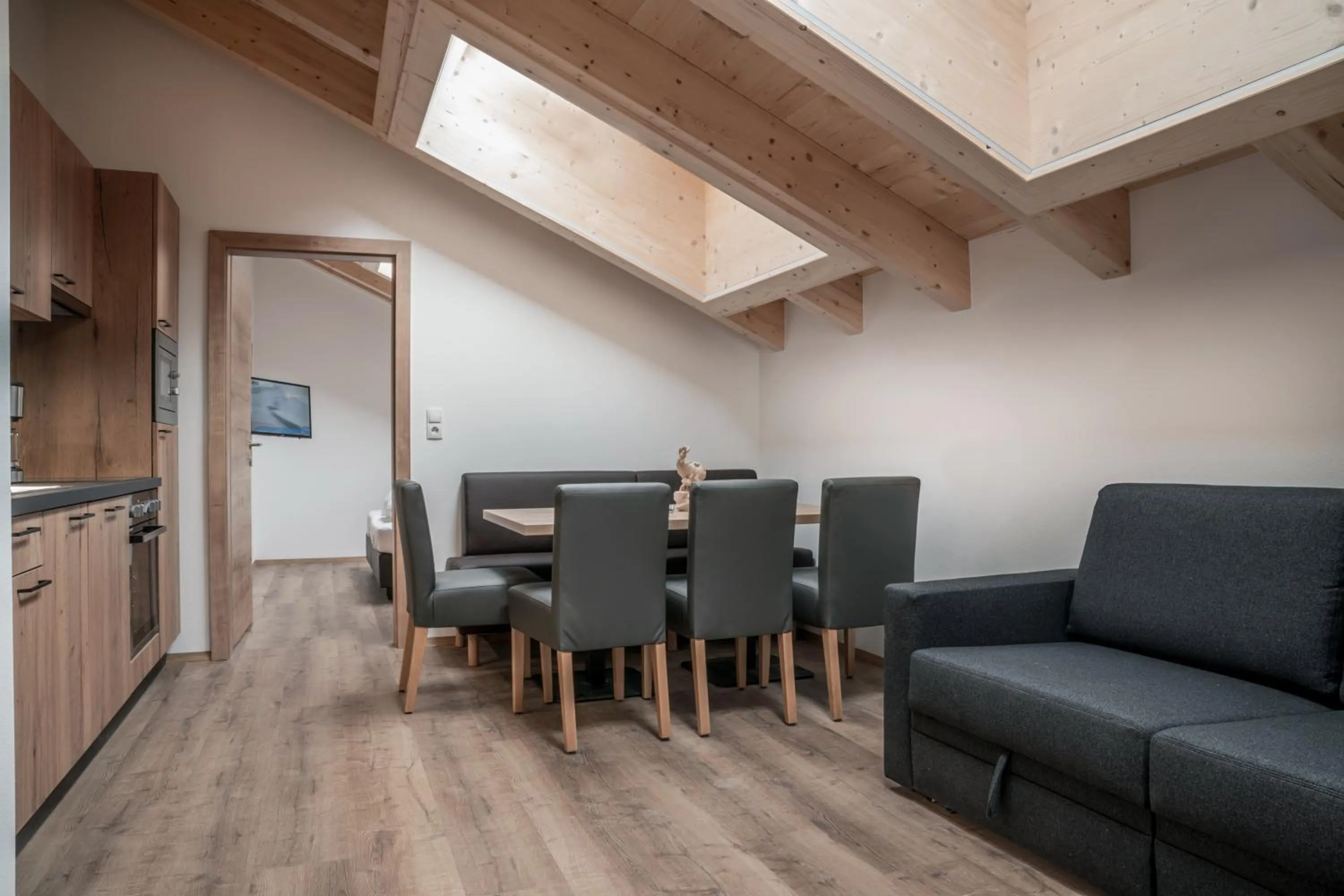 Kitchen or kitchenette in Bauernhaus Martinus