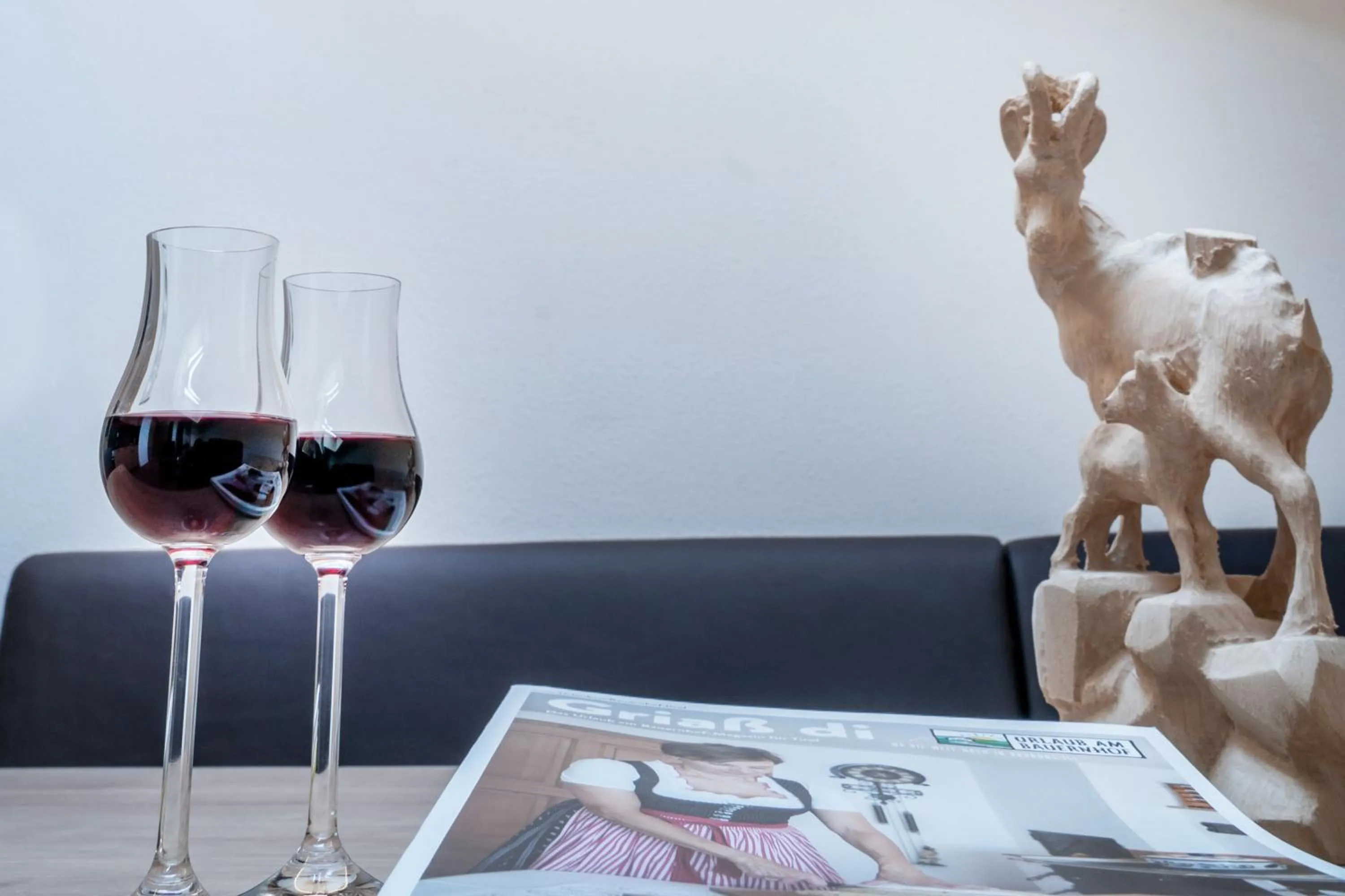 Drinks in Bauernhaus Martinus