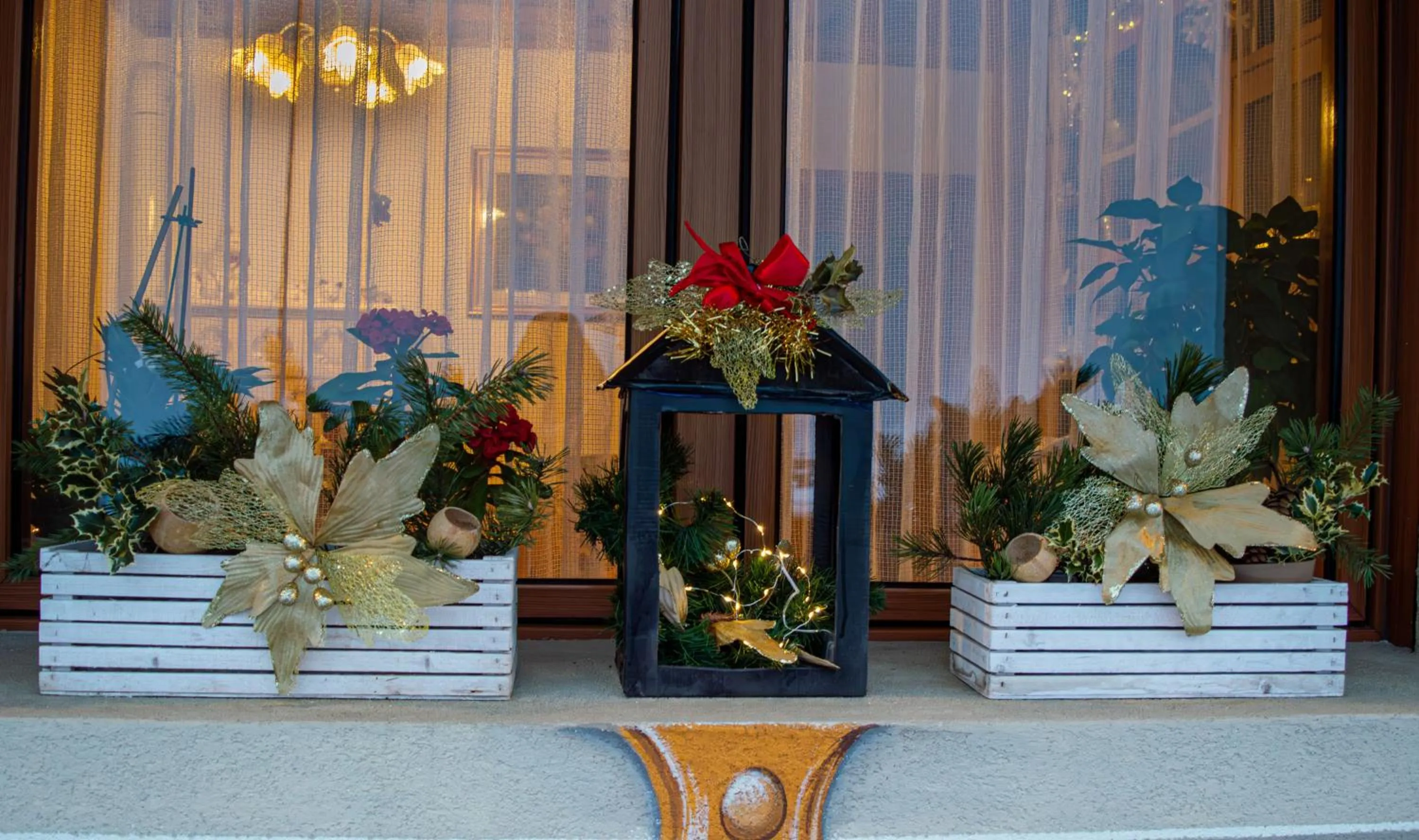 Decorative detail in Hotel Serena - Tre Cime Views