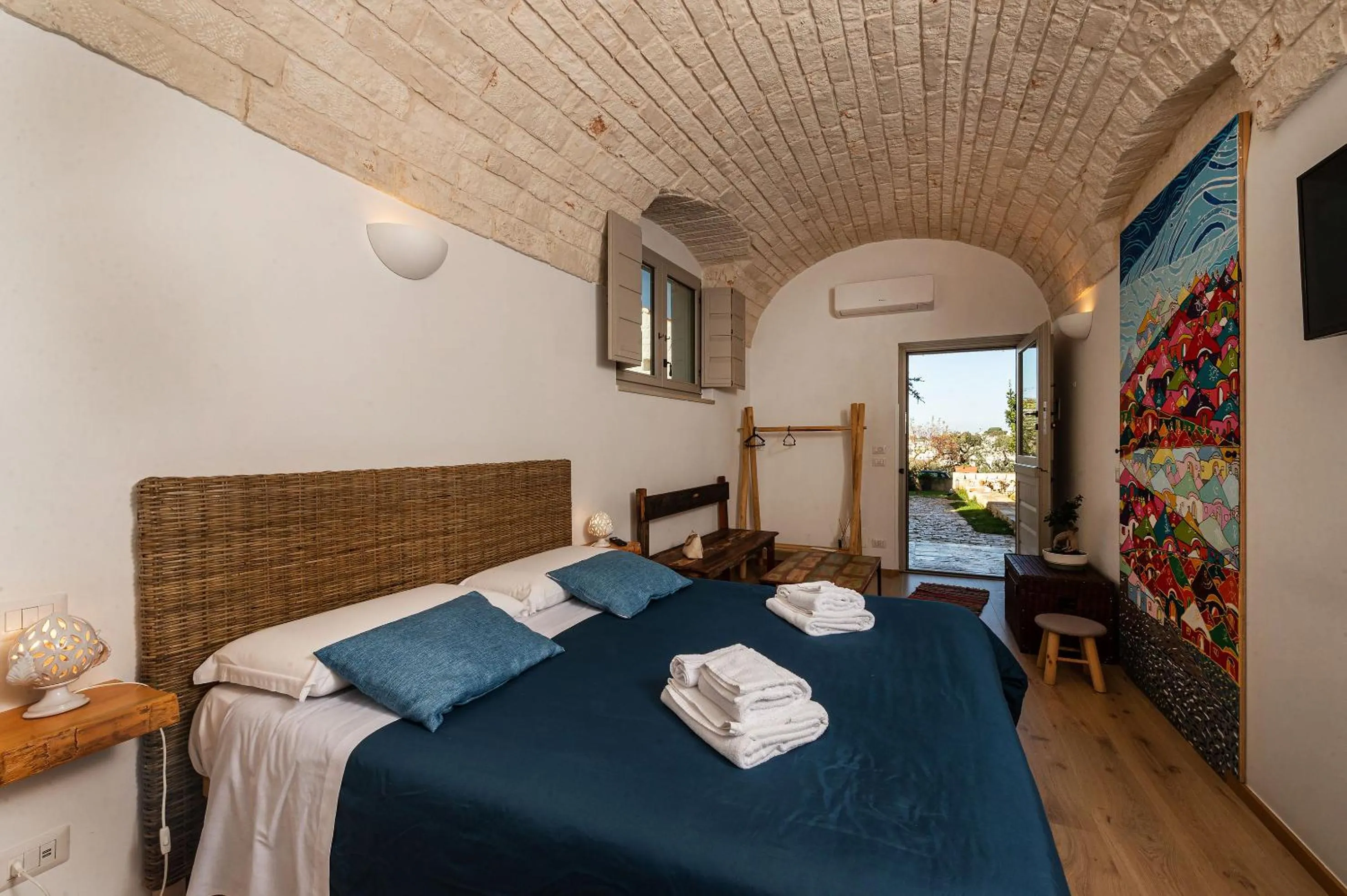 Bed in Trulli in corte