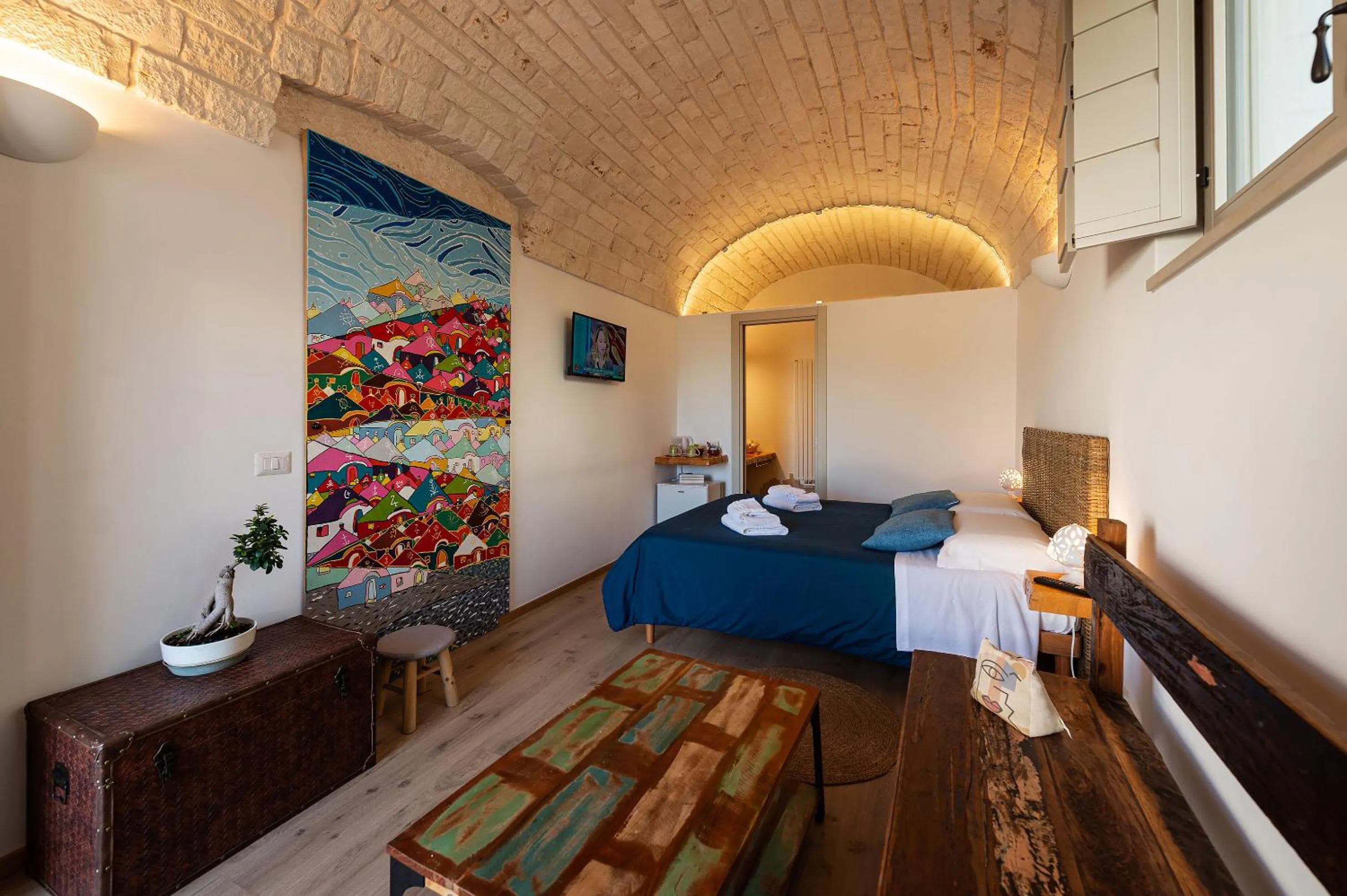 Bed in Trulli in corte