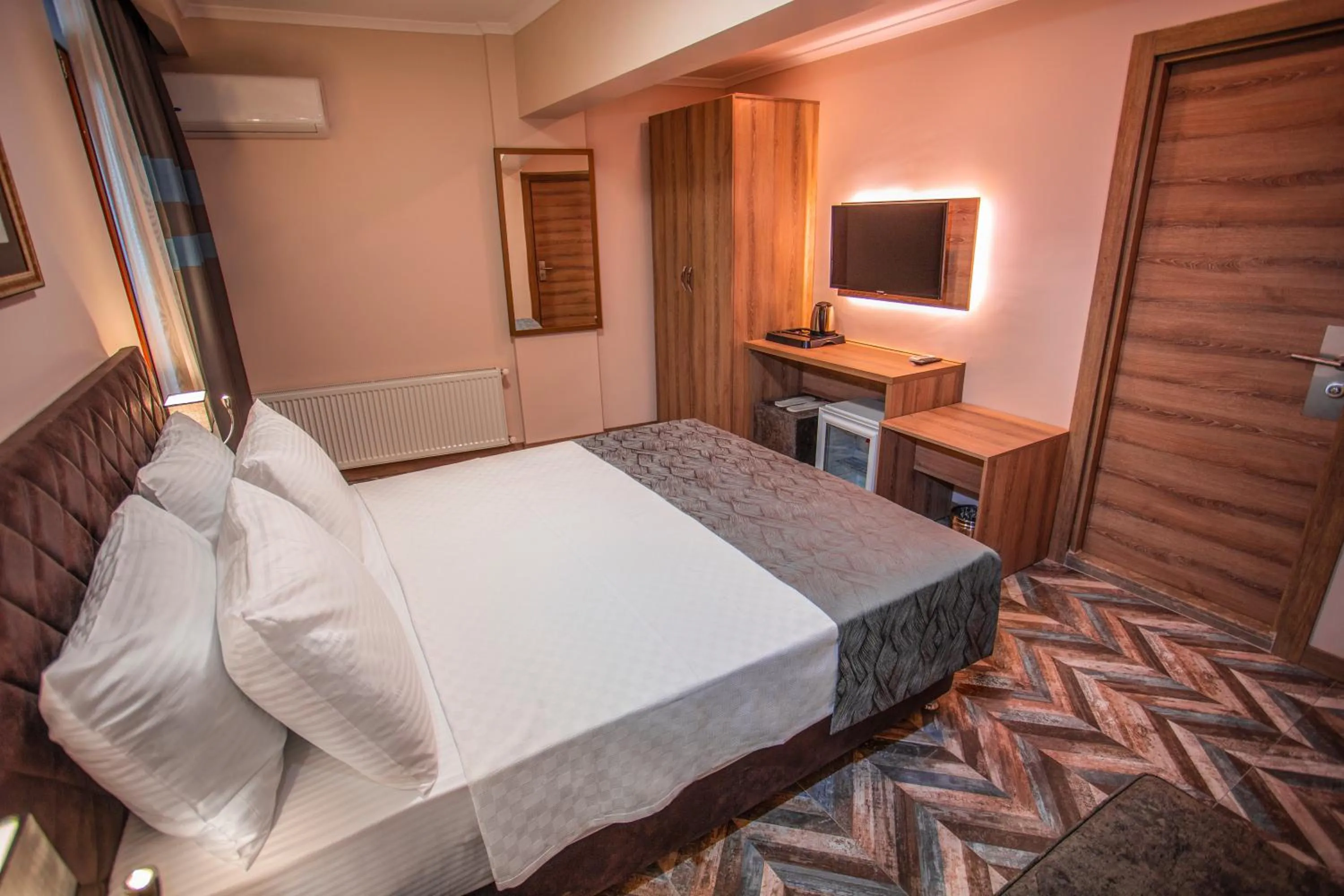 Bed in Hotel Kale 17