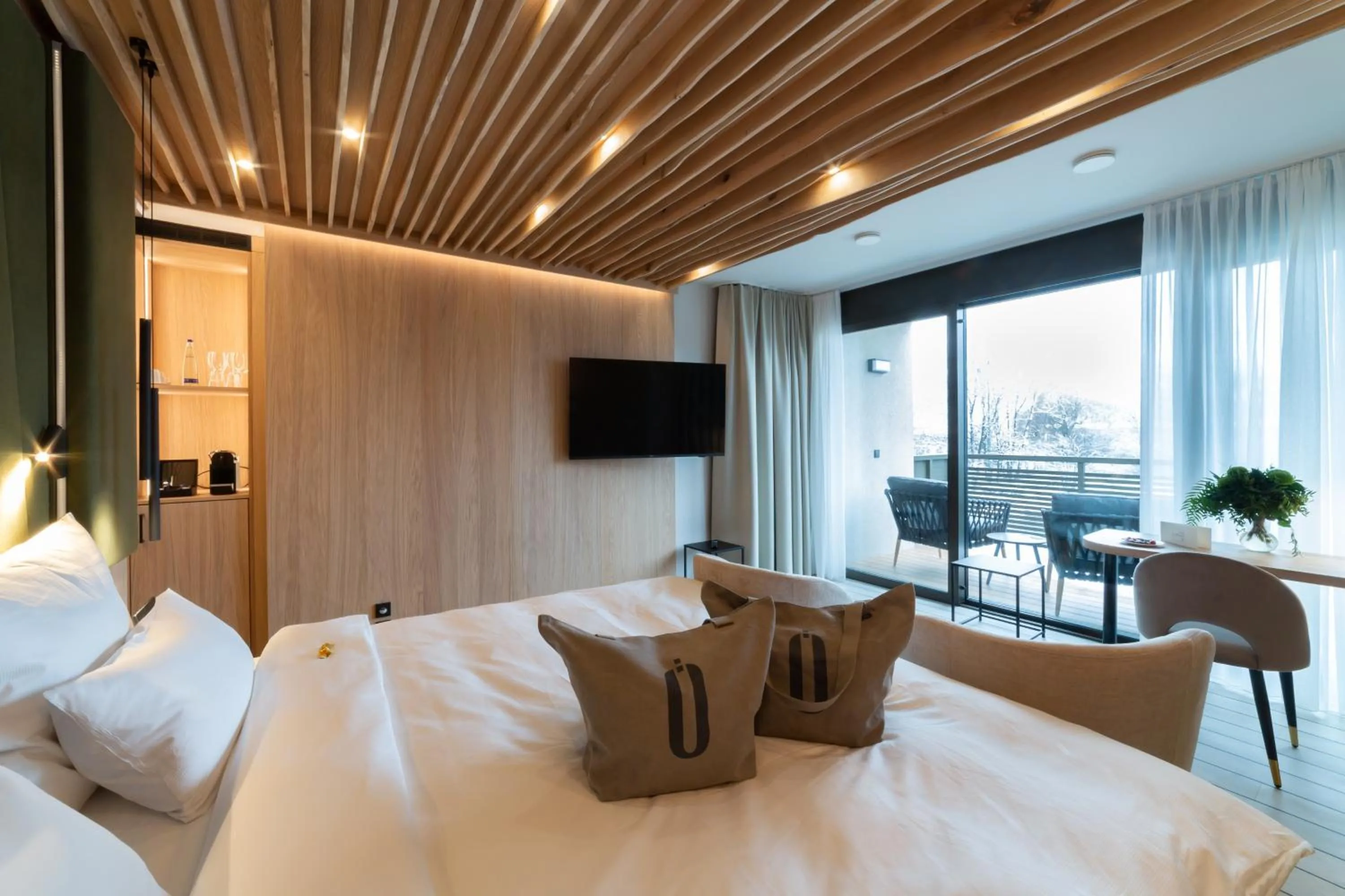 Bed in Ströbinger Hof - Therme Wellness Resort