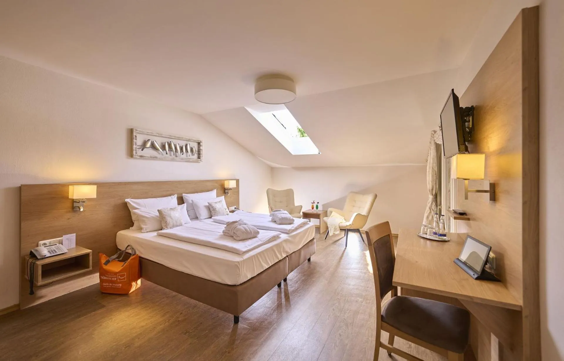 Bed in Ströbinger Hof - Therme Wellness Resort