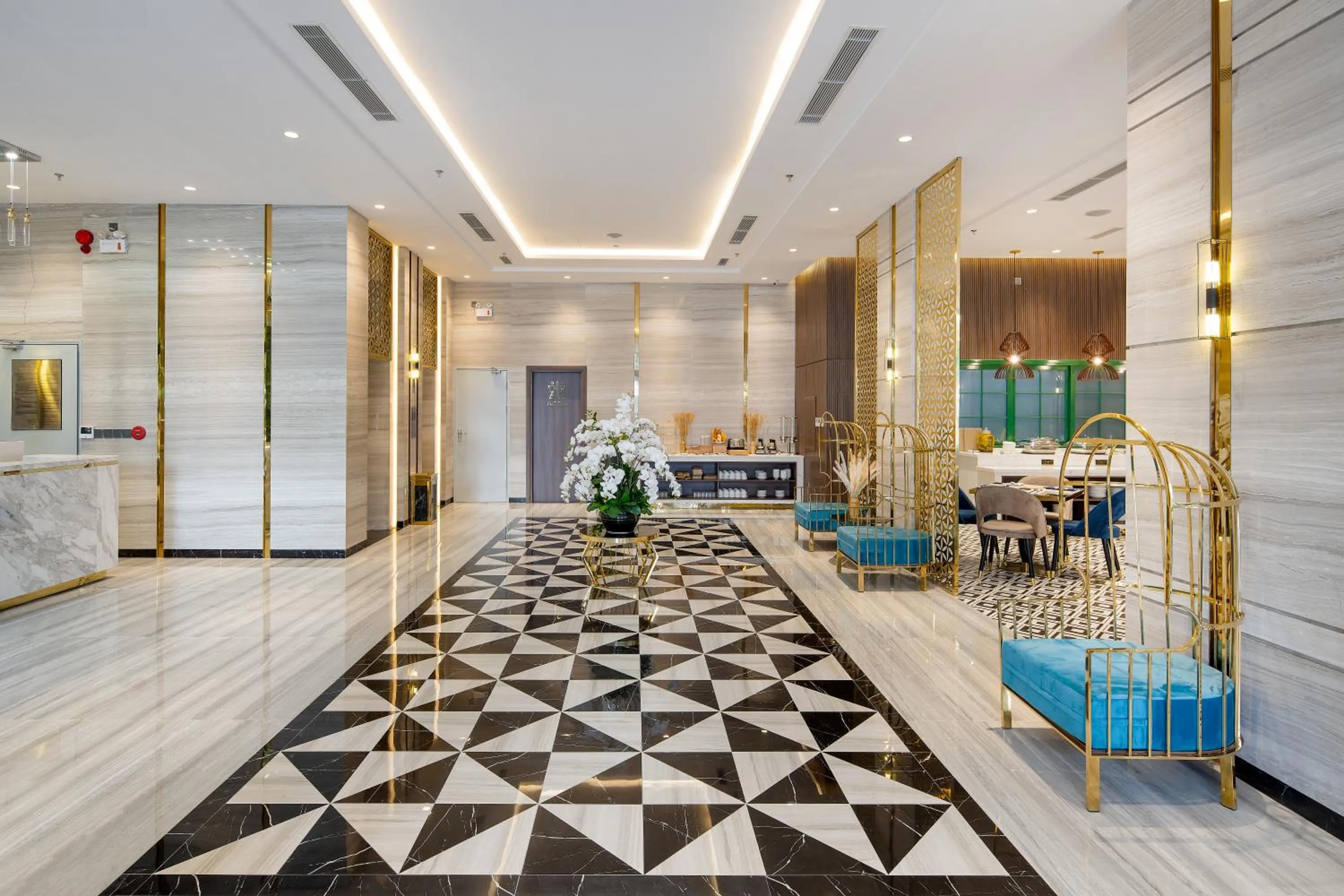 Lobby or reception in Adela Boutique Hotel - Infinity Pool