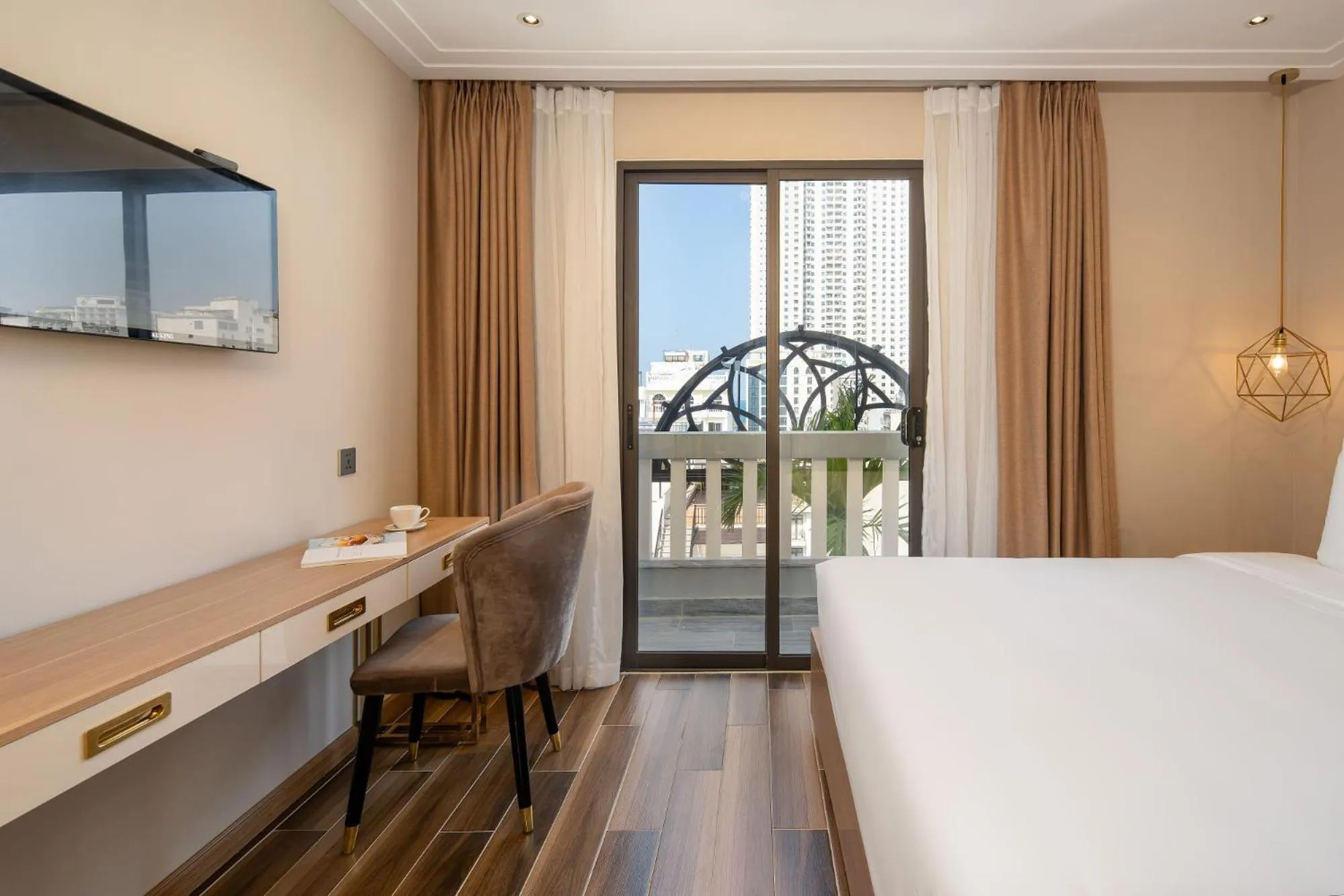 Bedroom, Bed in Adela Boutique Hotel - Infinity Pool