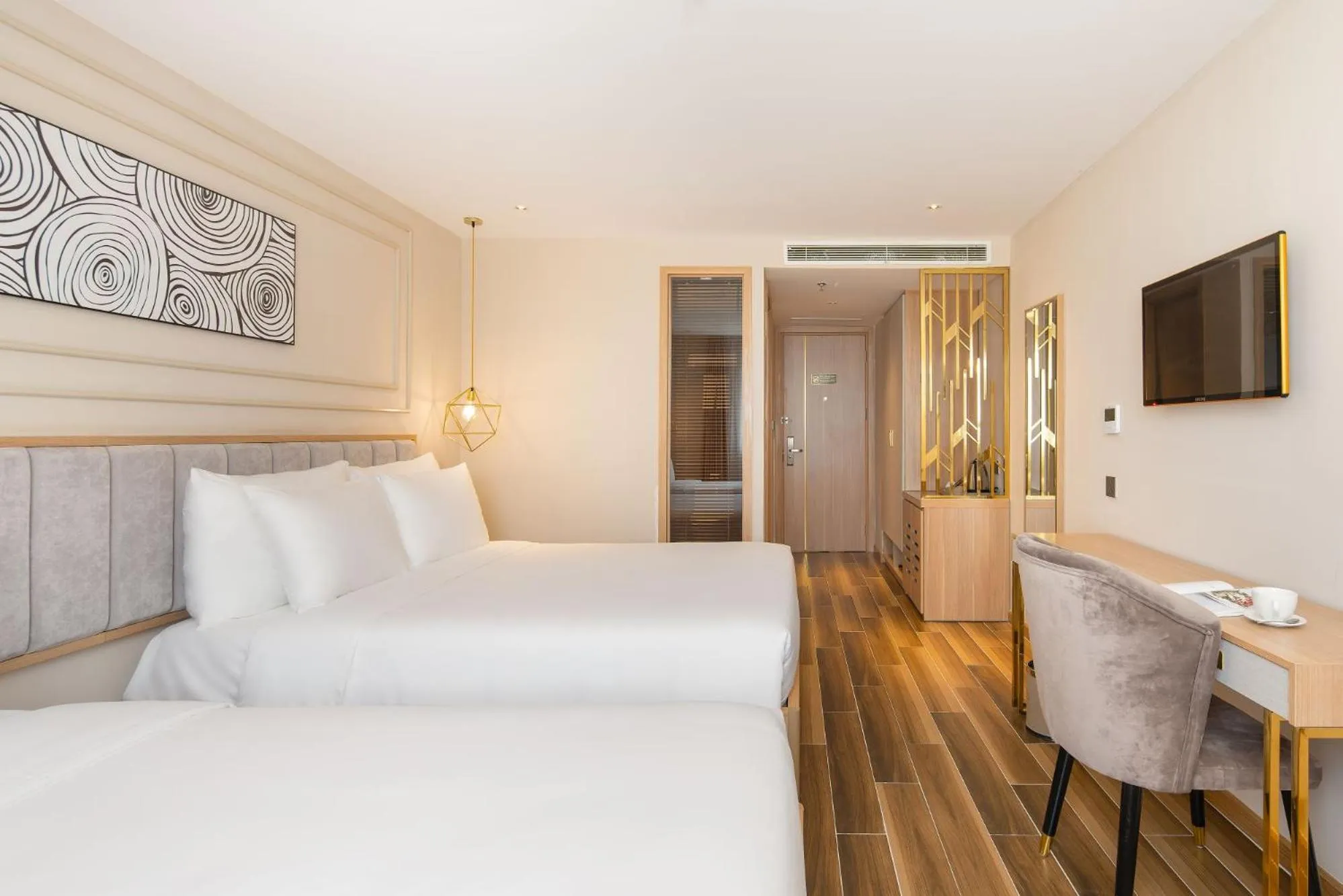 Bed in Adela Boutique Hotel - Infinity Pool