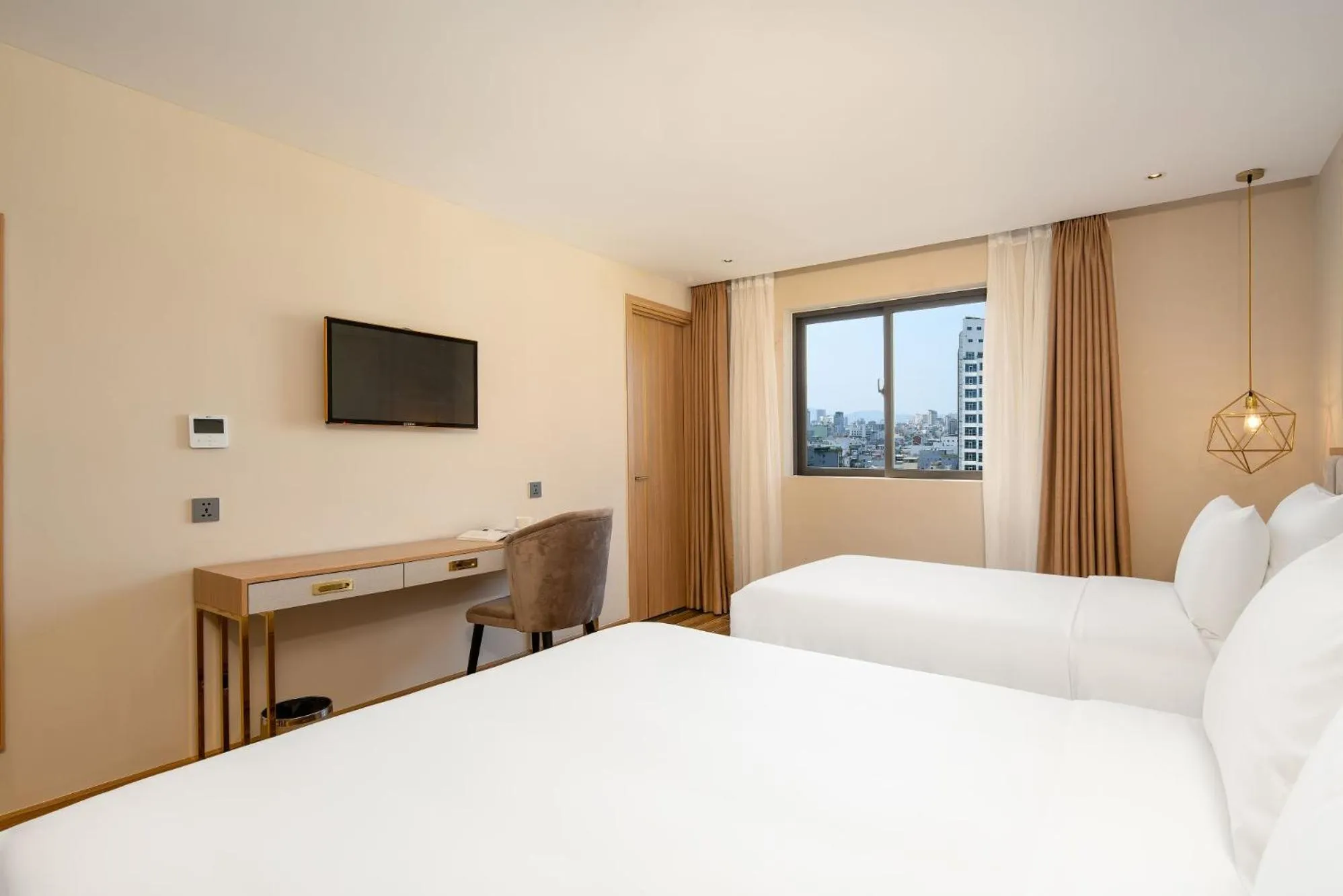 Bed in Adela Boutique Hotel - Infinity Pool