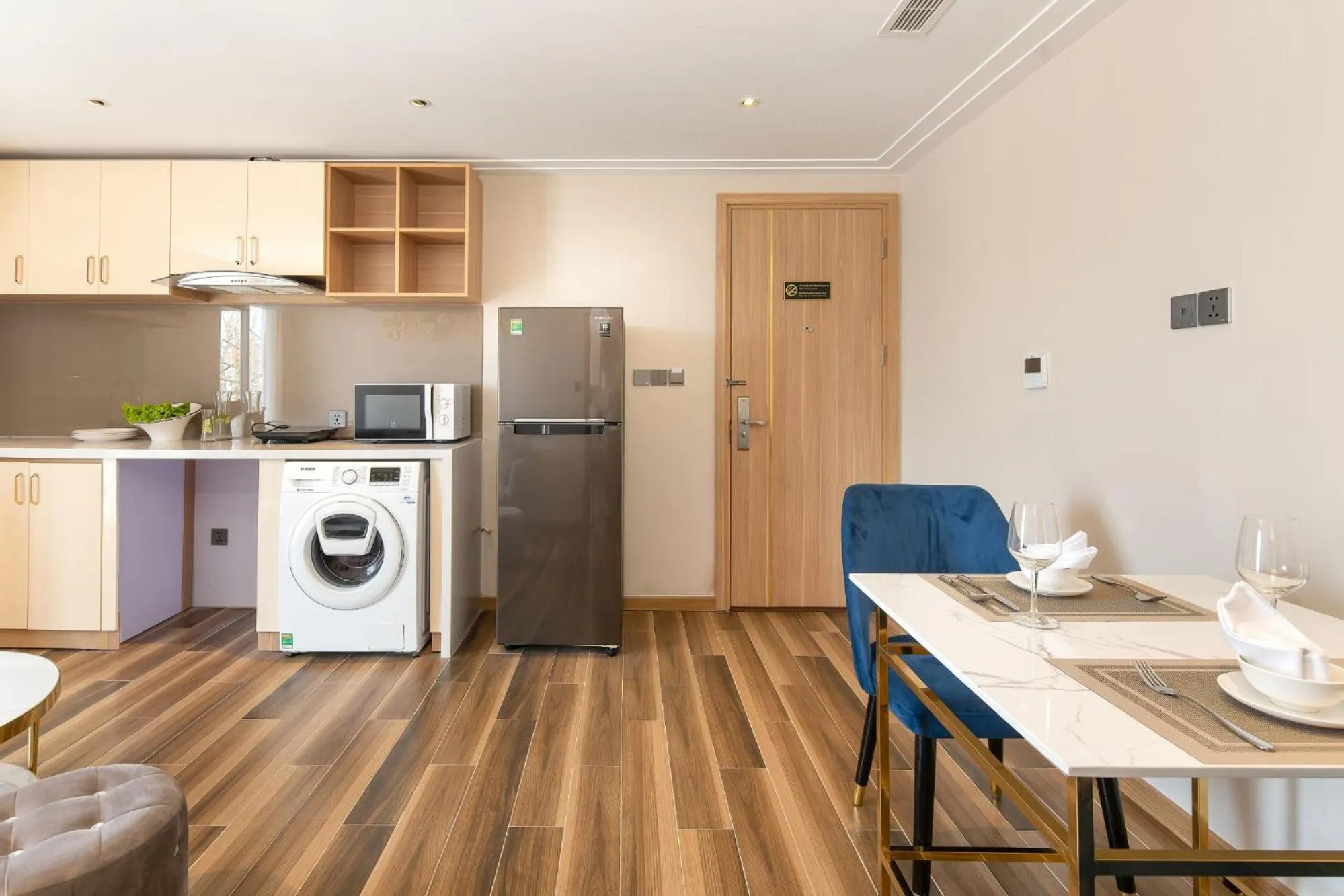 Kitchen or kitchenette in Adela Boutique Hotel - Infinity Pool