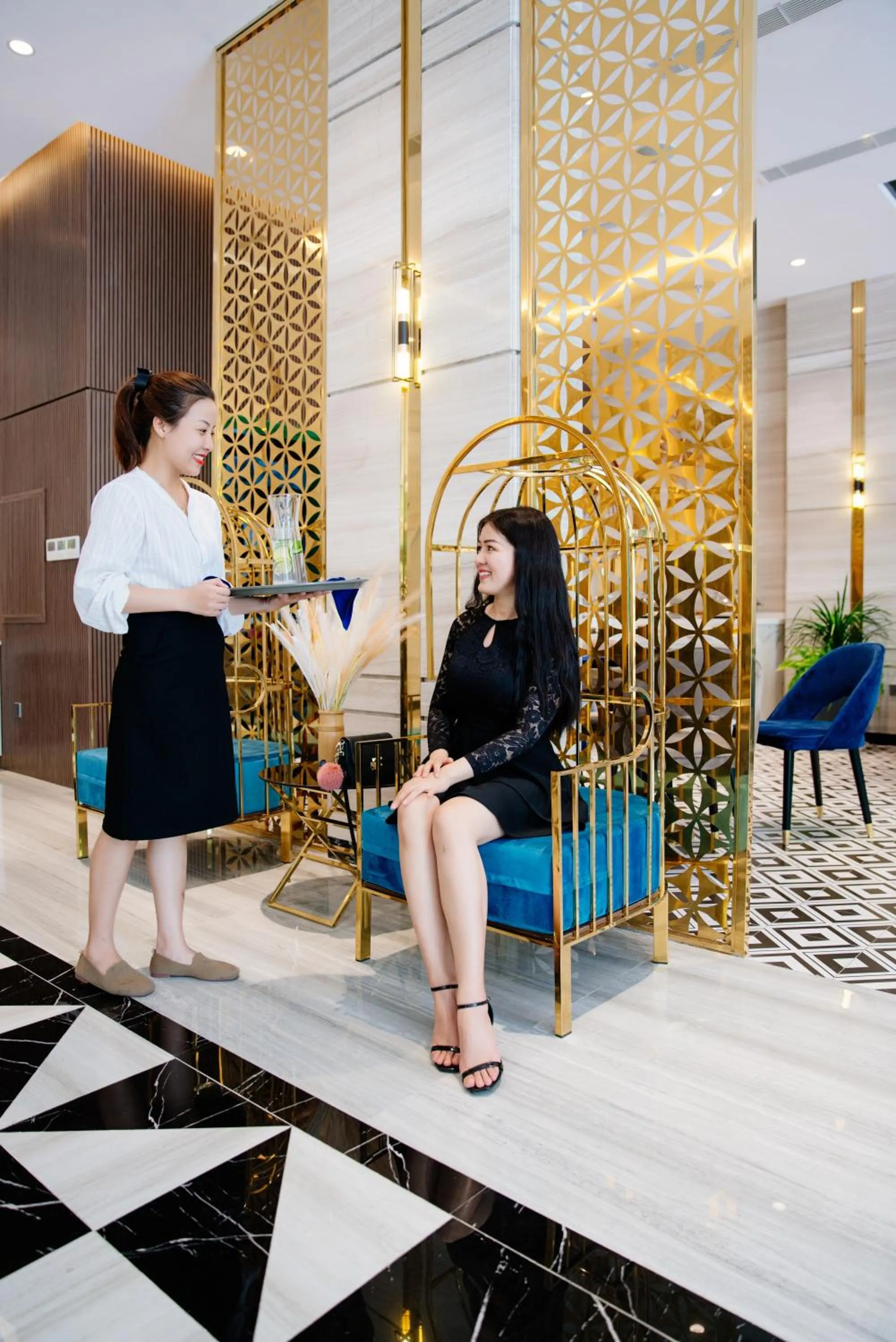 People in Adela Boutique Hotel - Infinity Pool