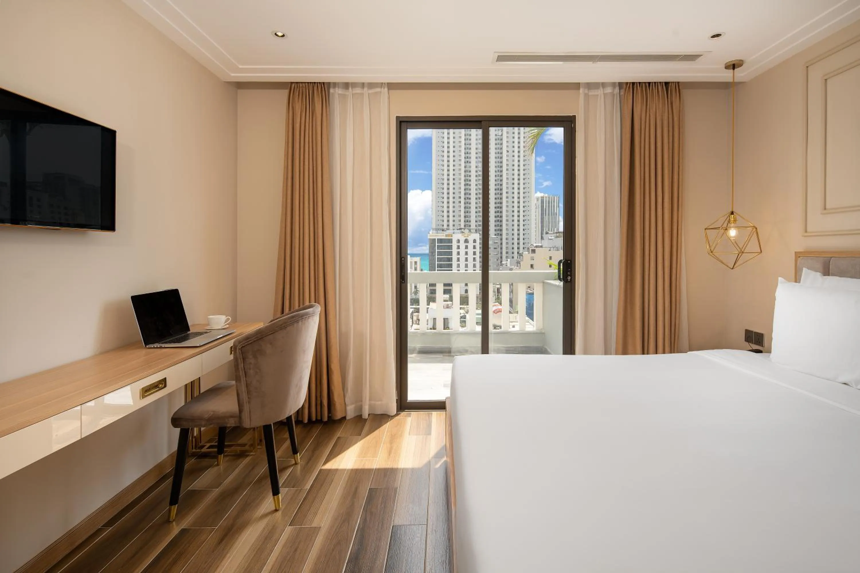 Photo of the whole room, Bed in Adela Boutique Hotel - Infinity Pool