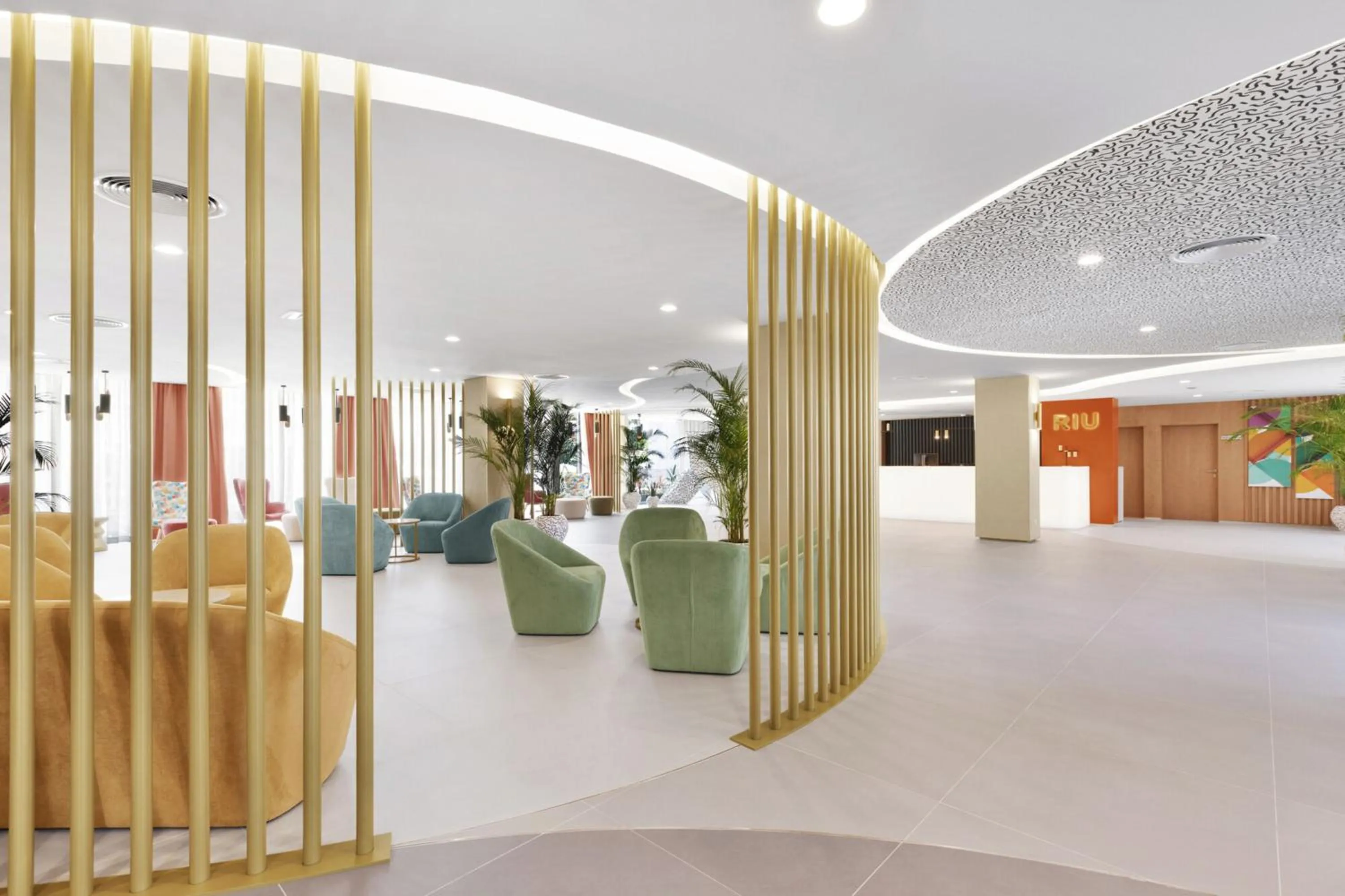 Lobby or reception in Hotel Riu Concordia