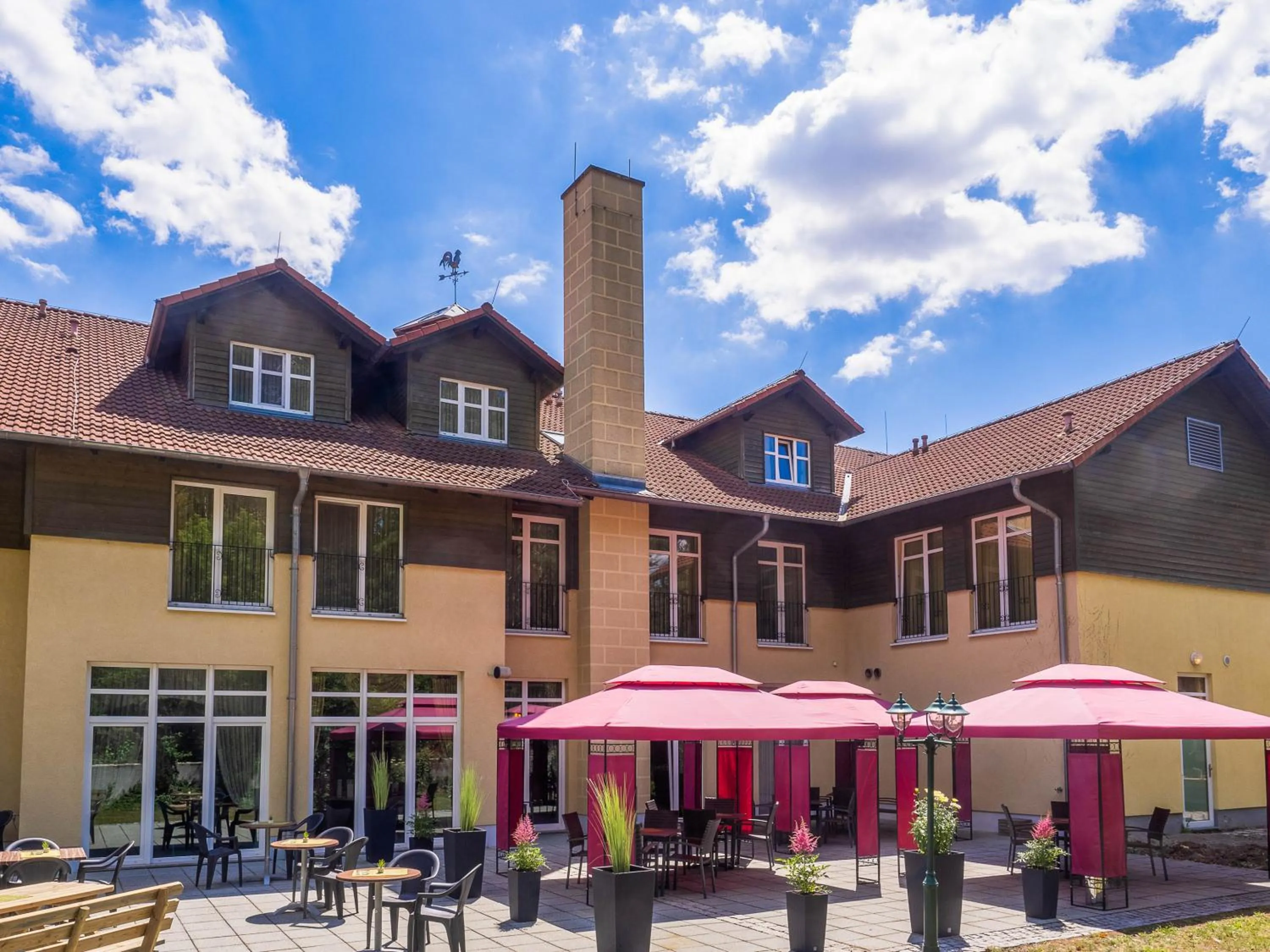 Balcony/Terrace in Ferien Hotel Spree-Neisse