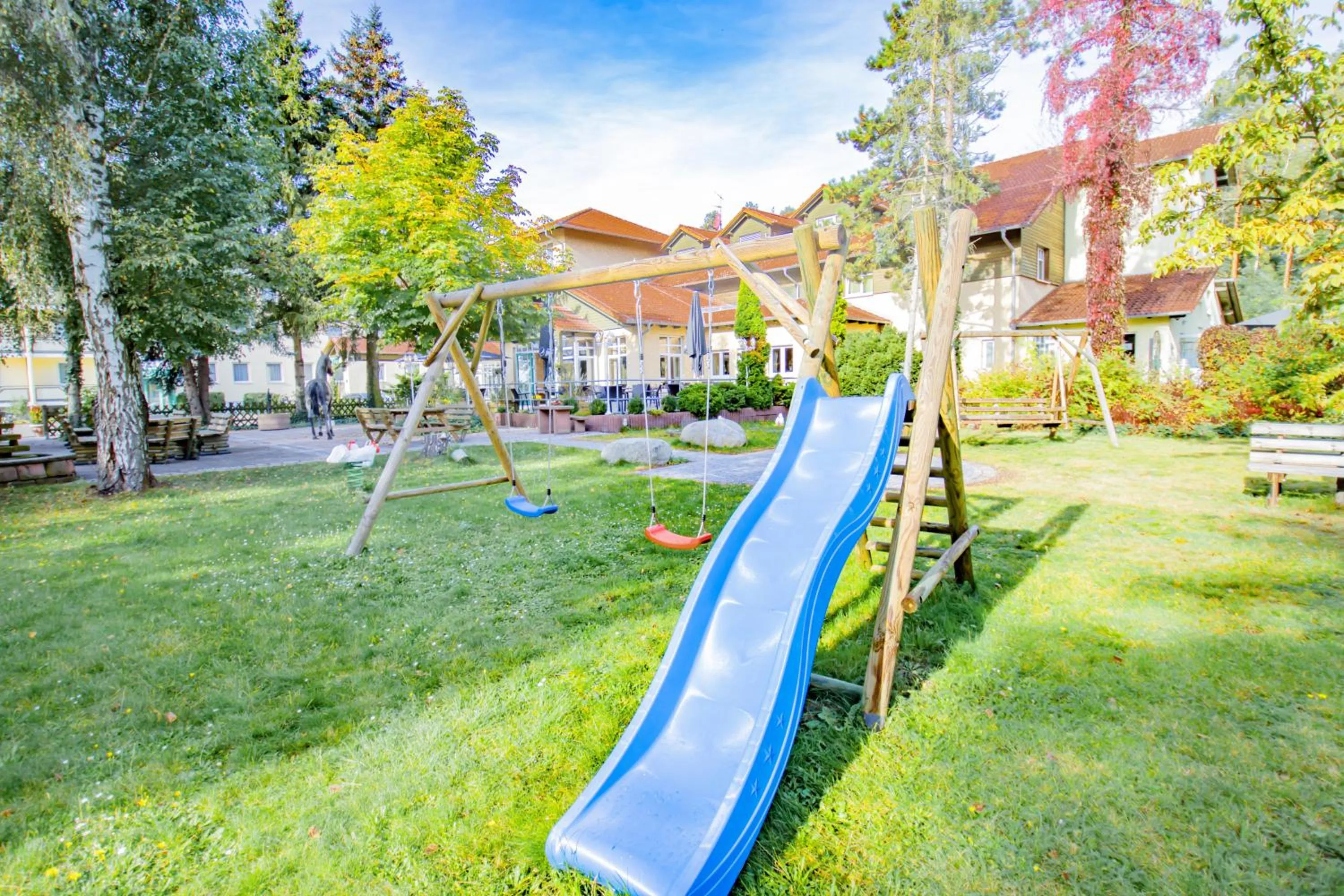 Children play ground in Ferien Hotel Spree-Neisse