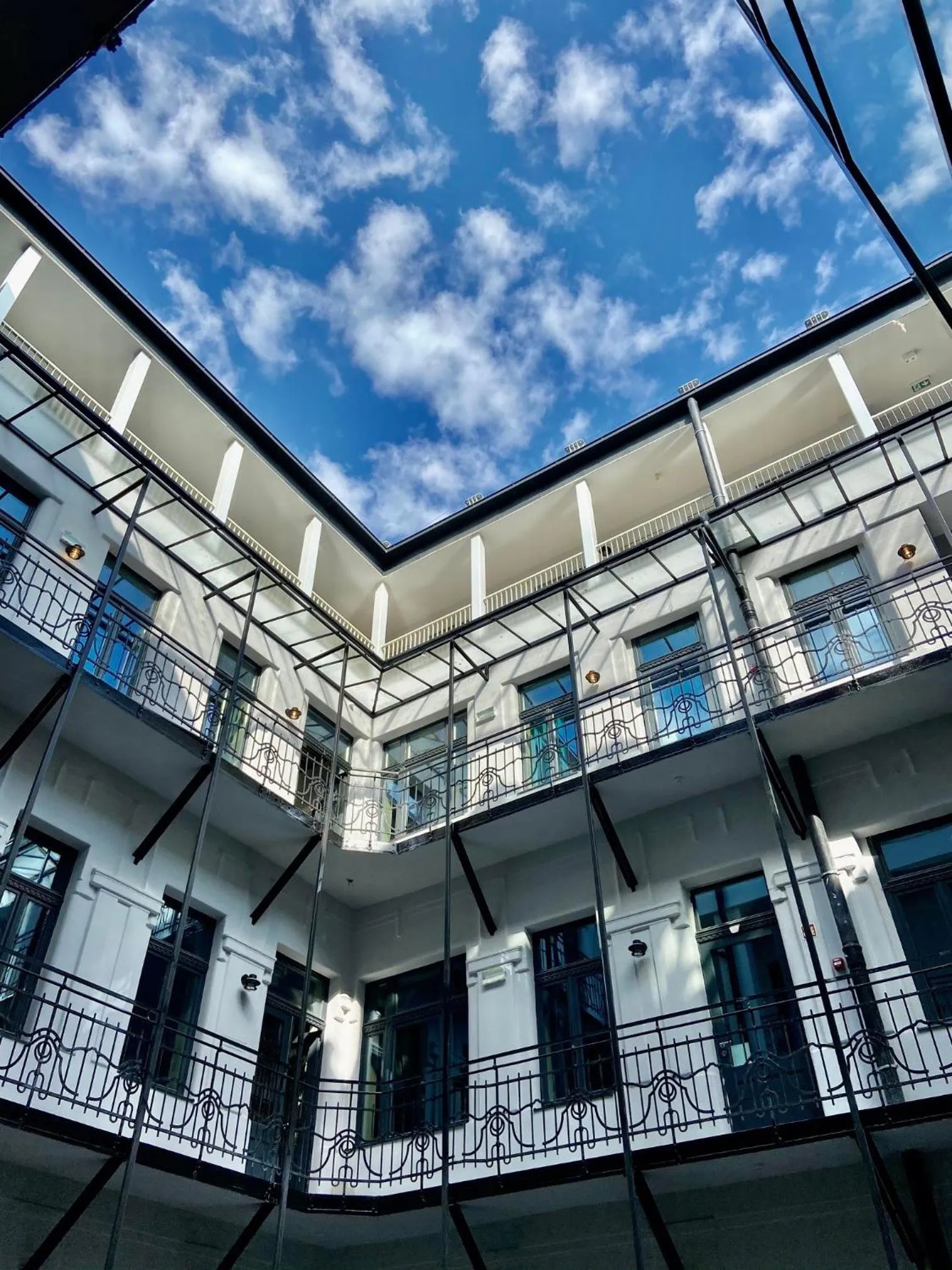 Balcony/Terrace in a&o Budapest City
