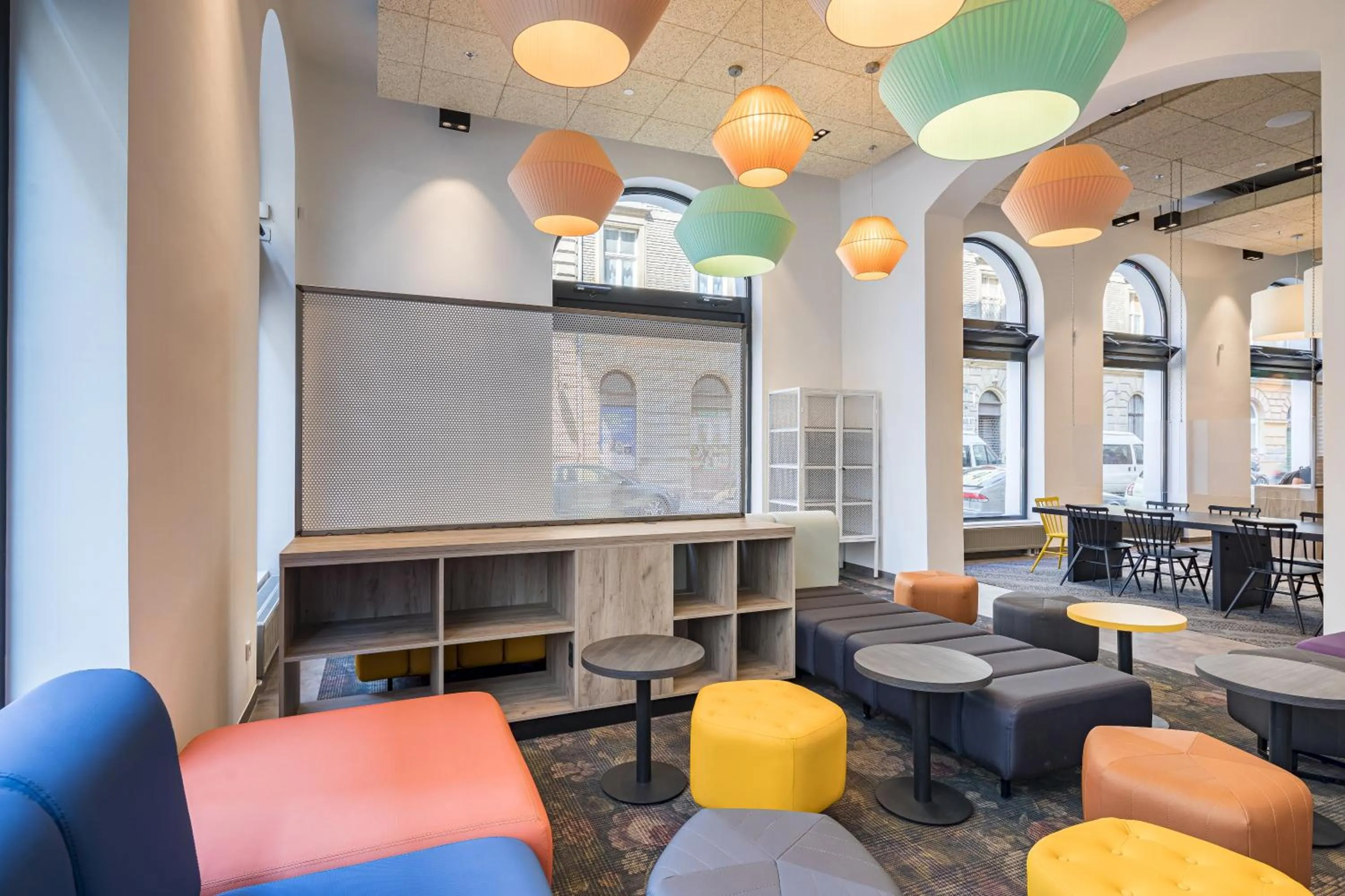 Lobby or reception in a&o Budapest City