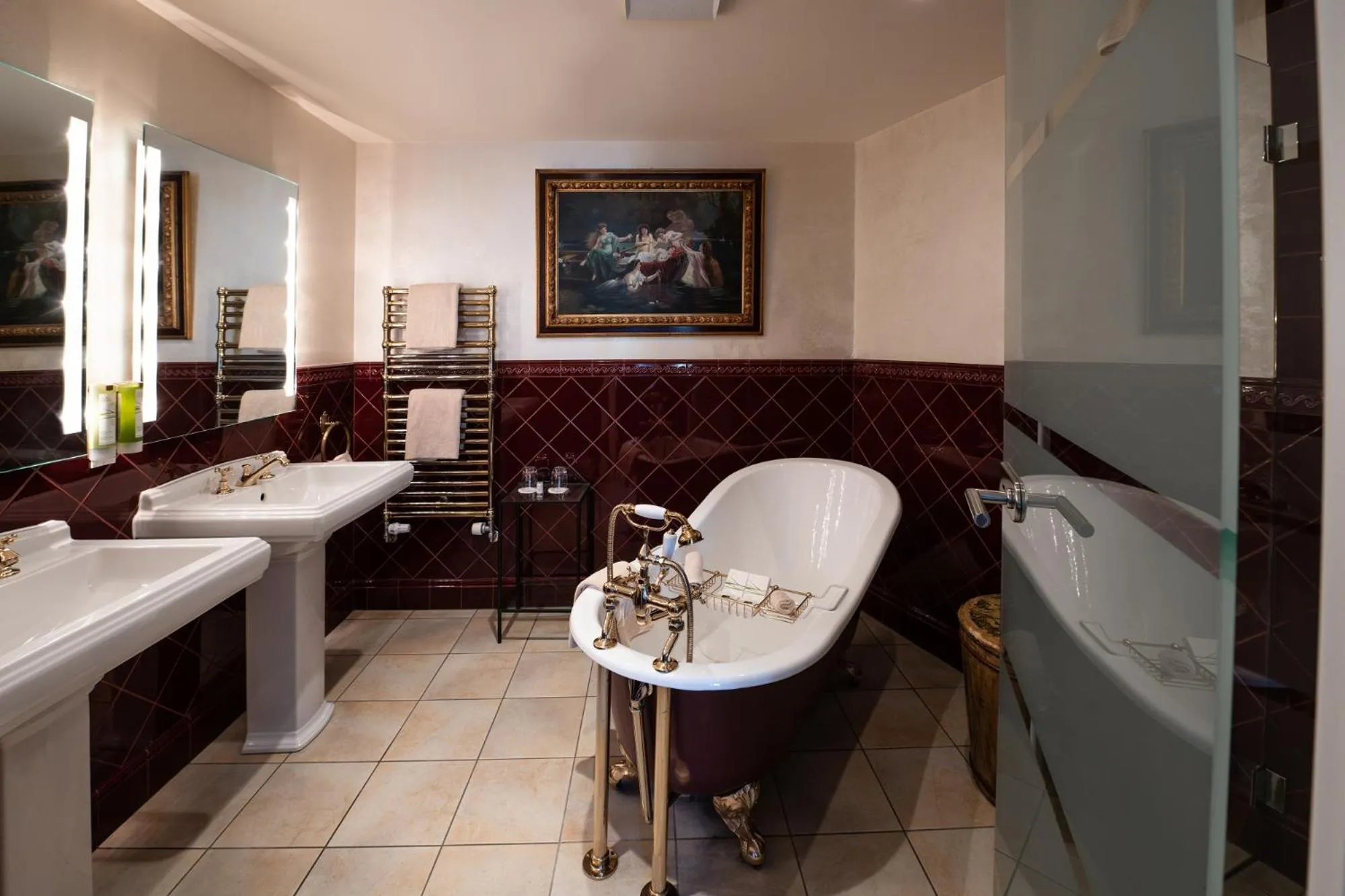 Bathroom in Hotel Weisser Bär