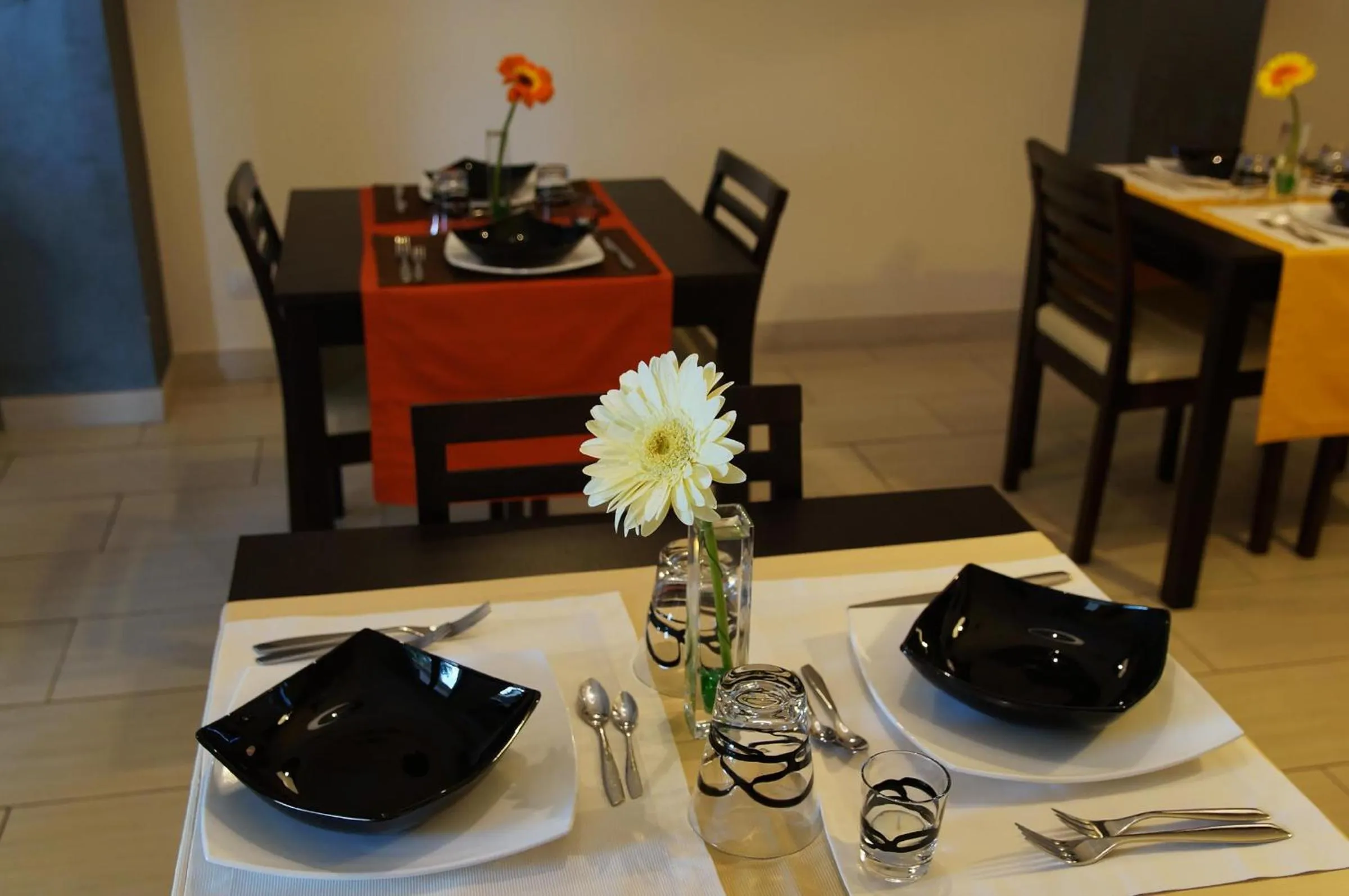 Dining area in B&B Alixia