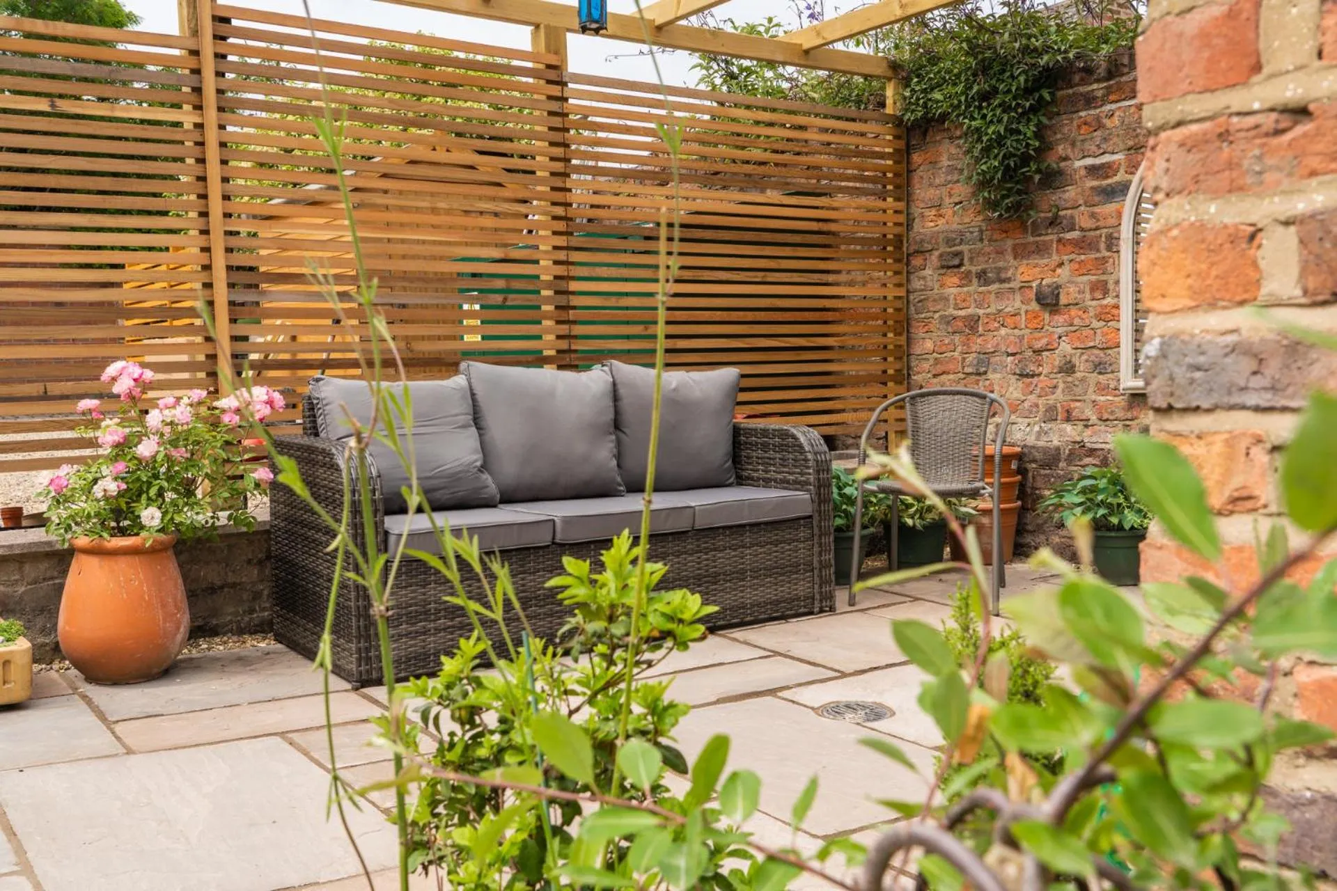 Garden in MonkBridge House