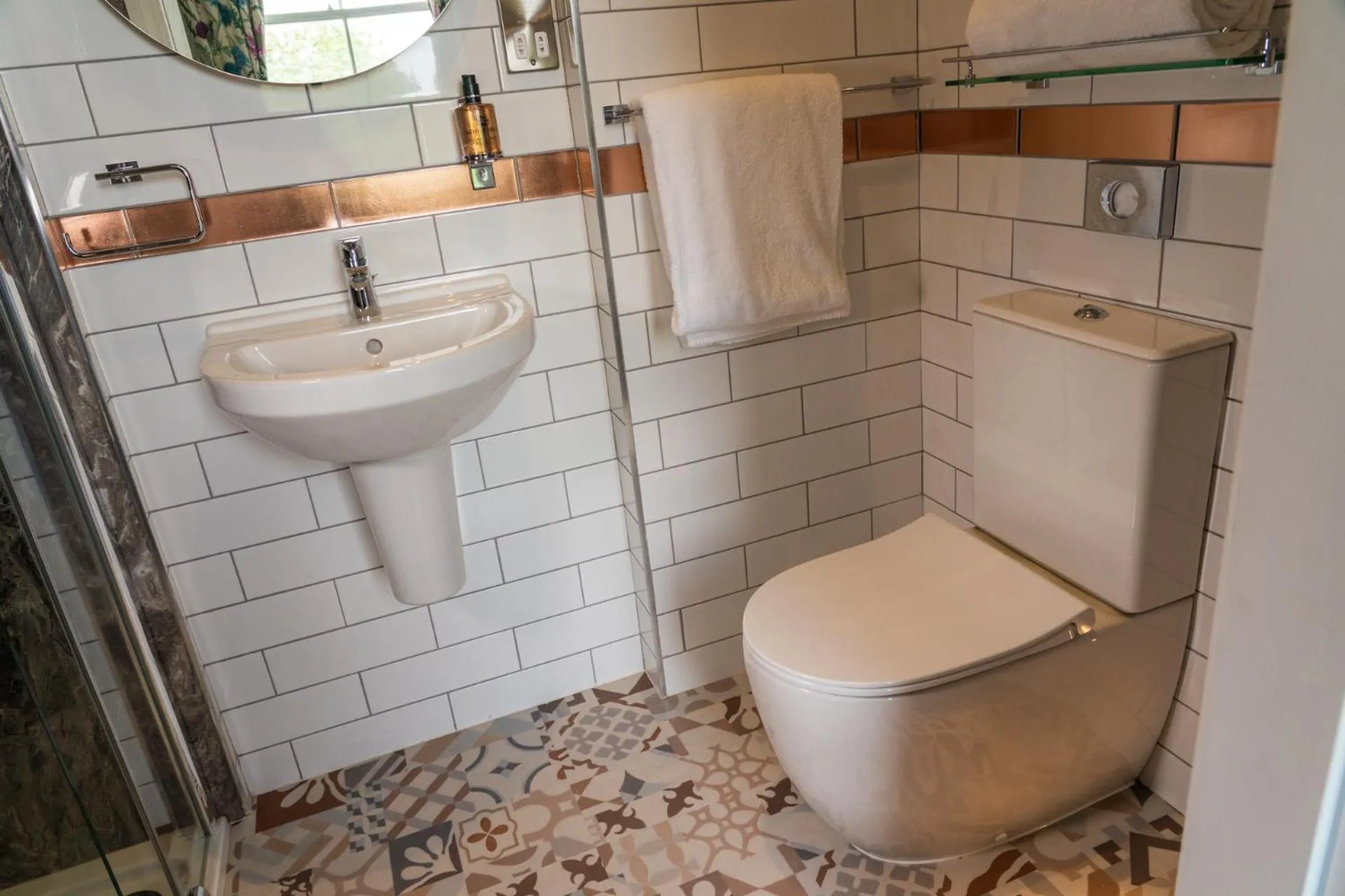 Bathroom in MonkBridge House