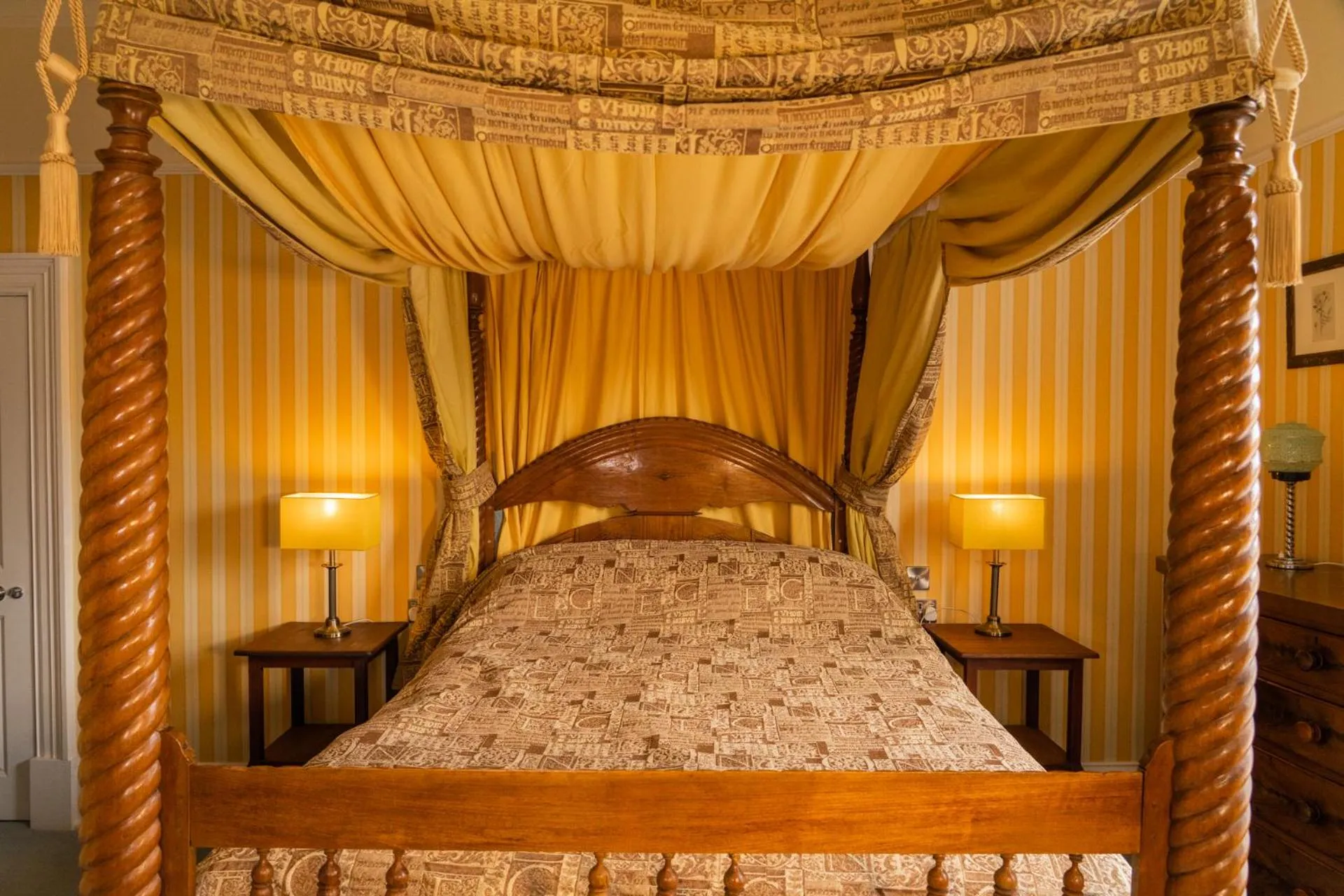 Bed in MonkBridge House