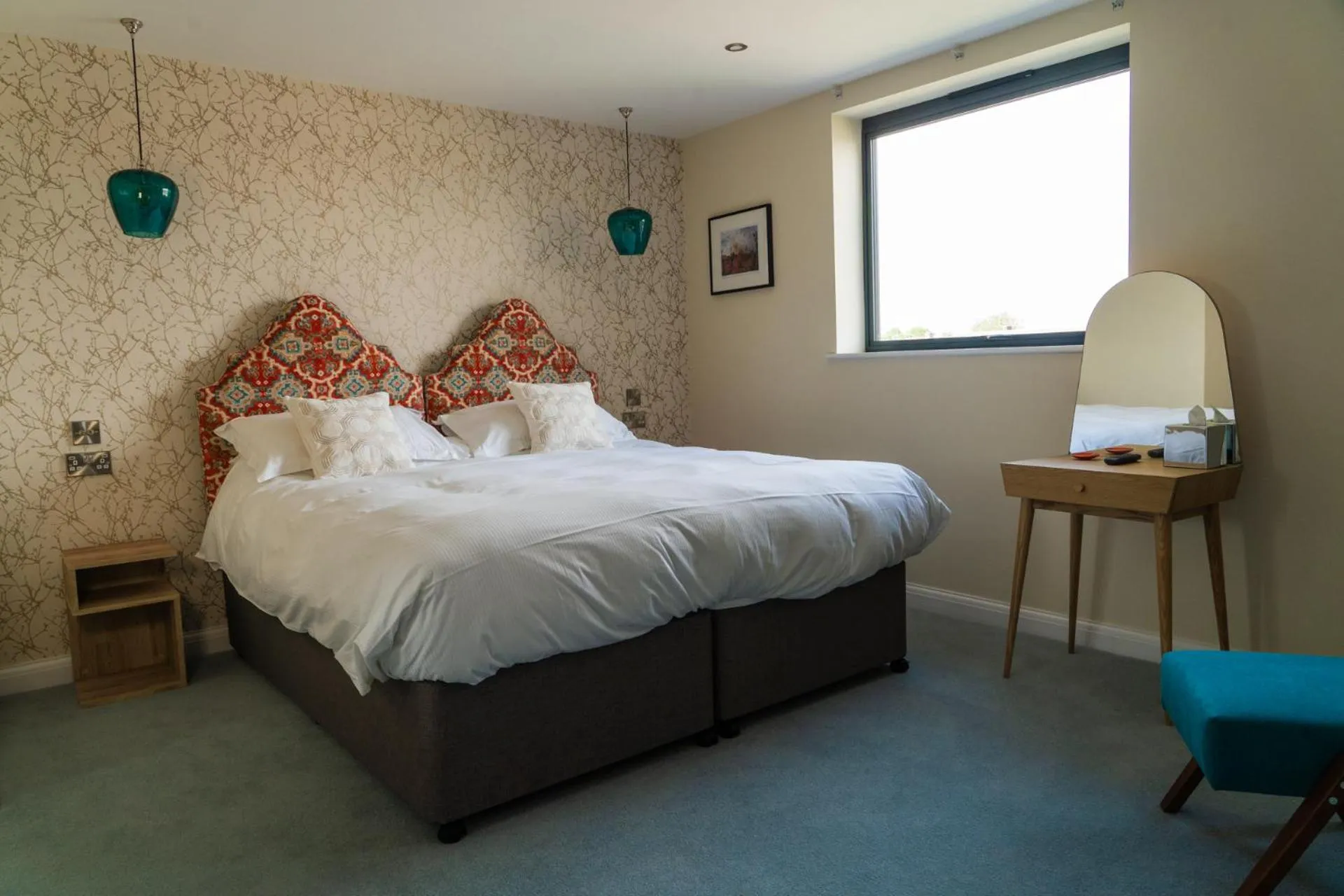 Bed in MonkBridge House