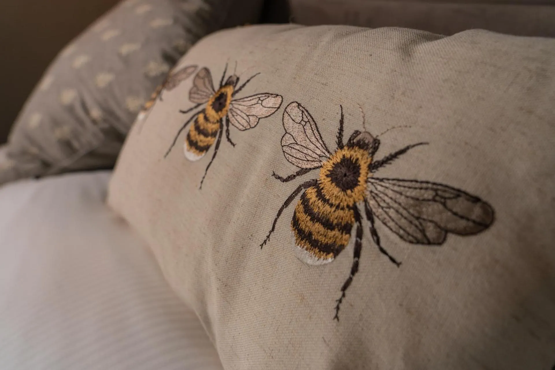 Bed in MonkBridge House