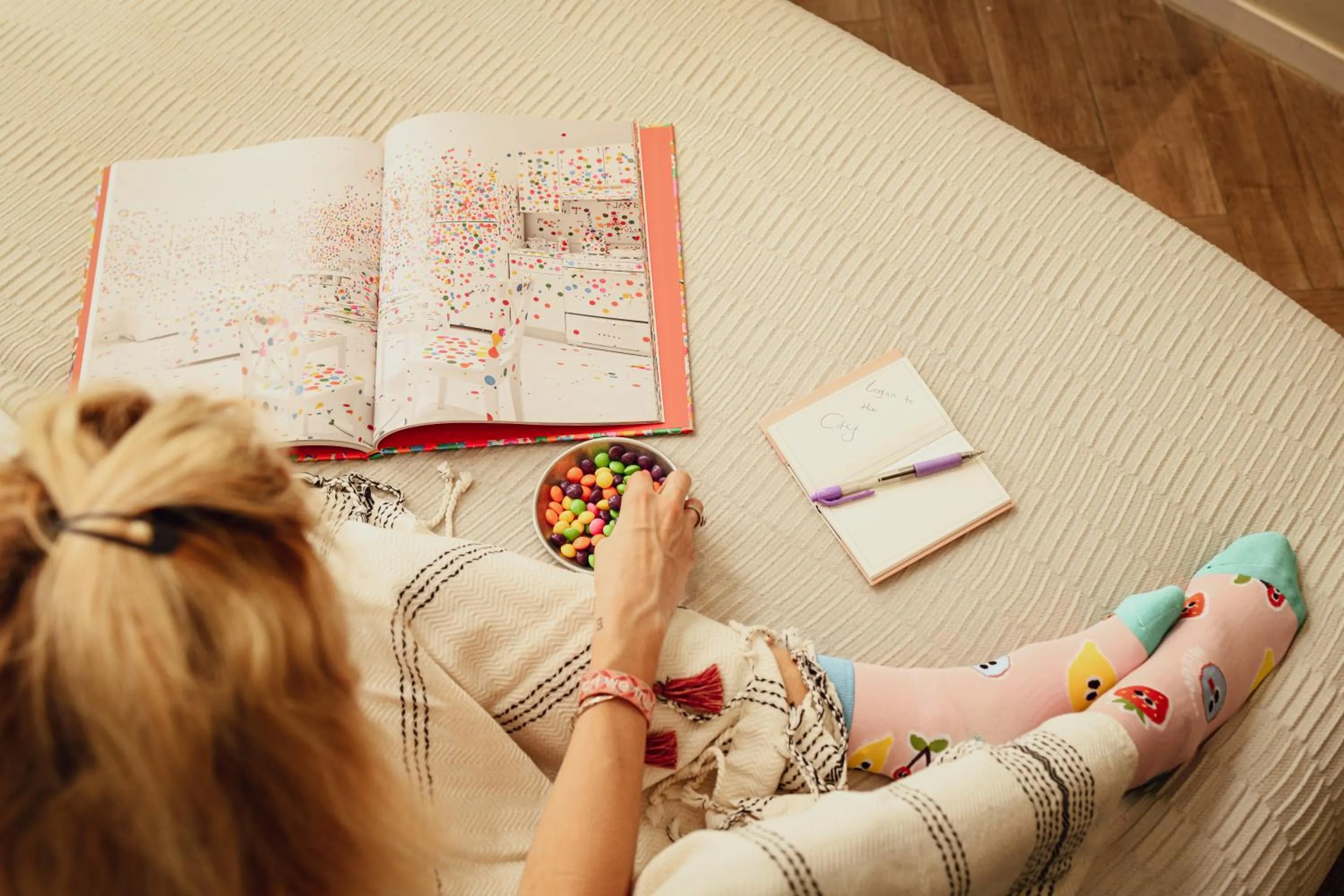 Bed in Colorbox - by Loginn Tel-Avivian hotels