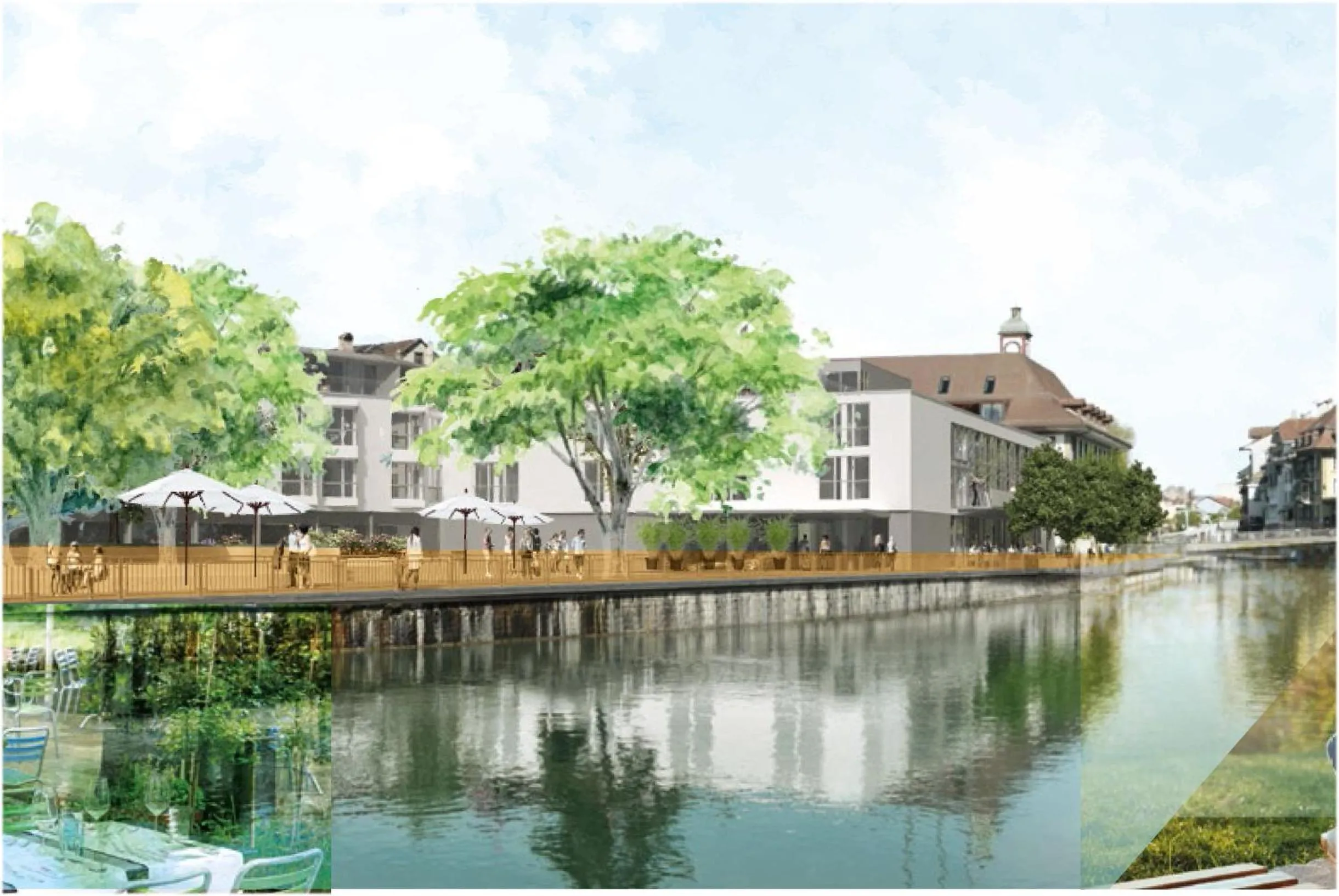 Property building in Hotel Aare Thun