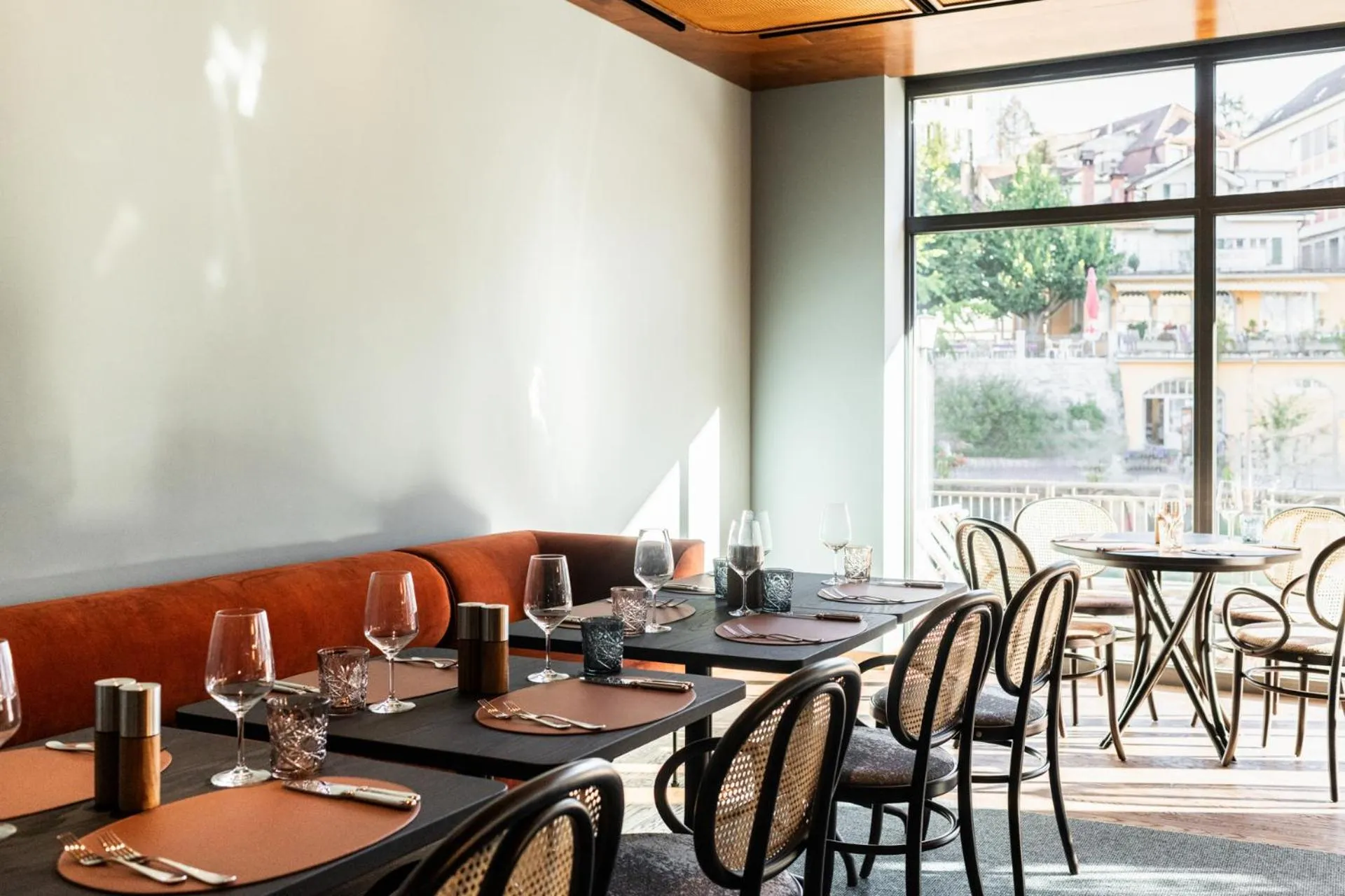 Restaurant/places to eat in Hotel Aare Thun