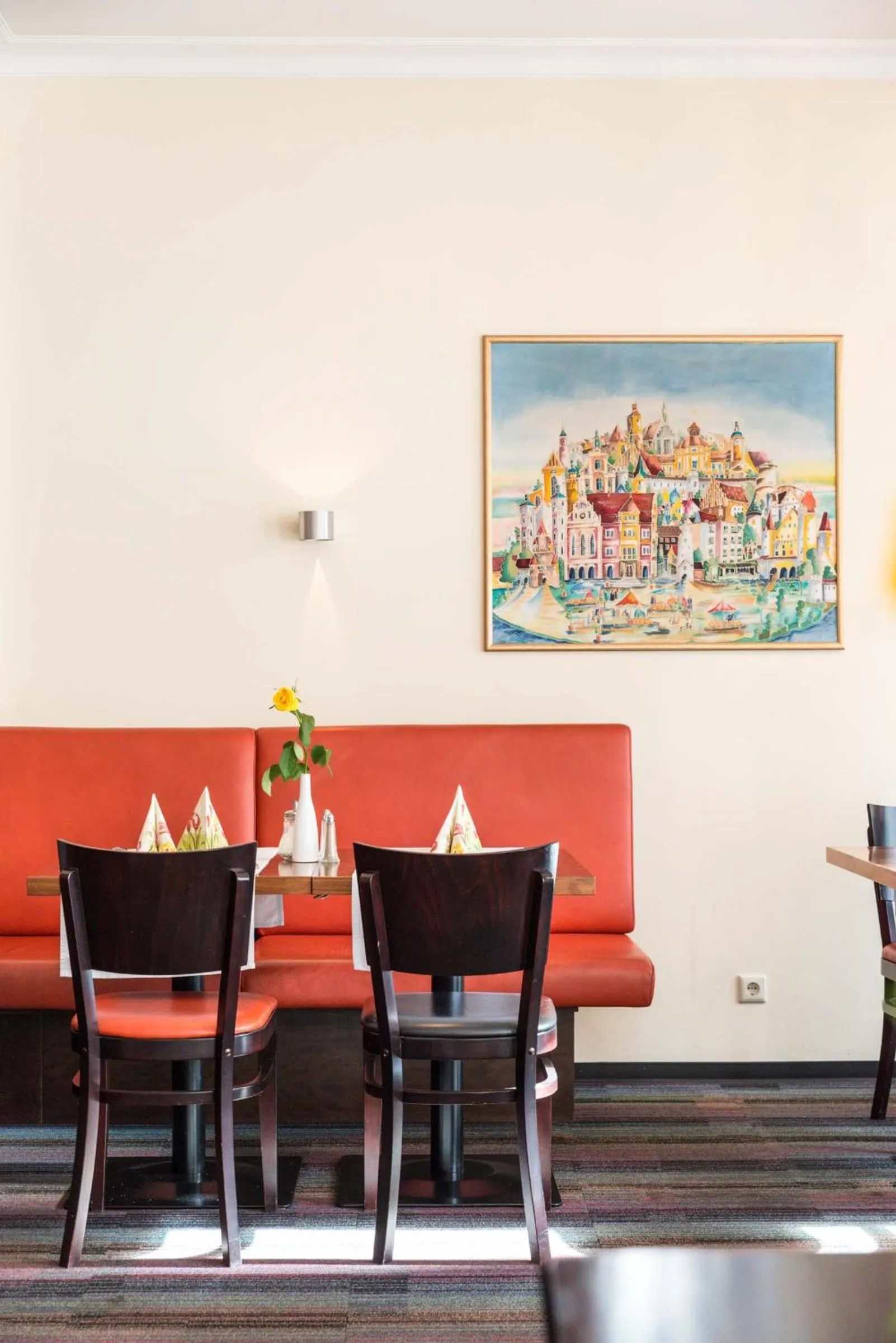 Seating area in Bavaria Hotel