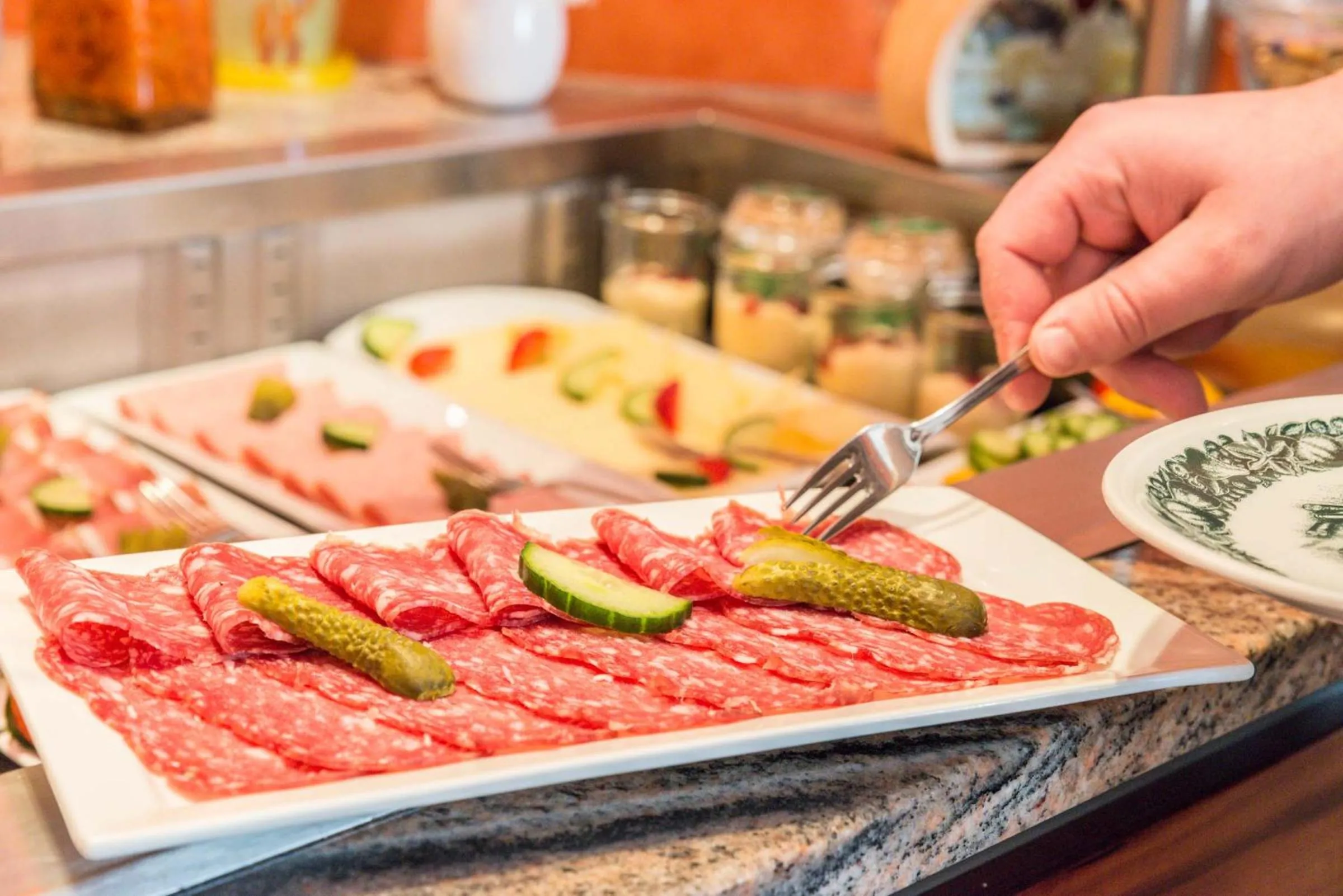 Food and drinks in Bavaria Hotel