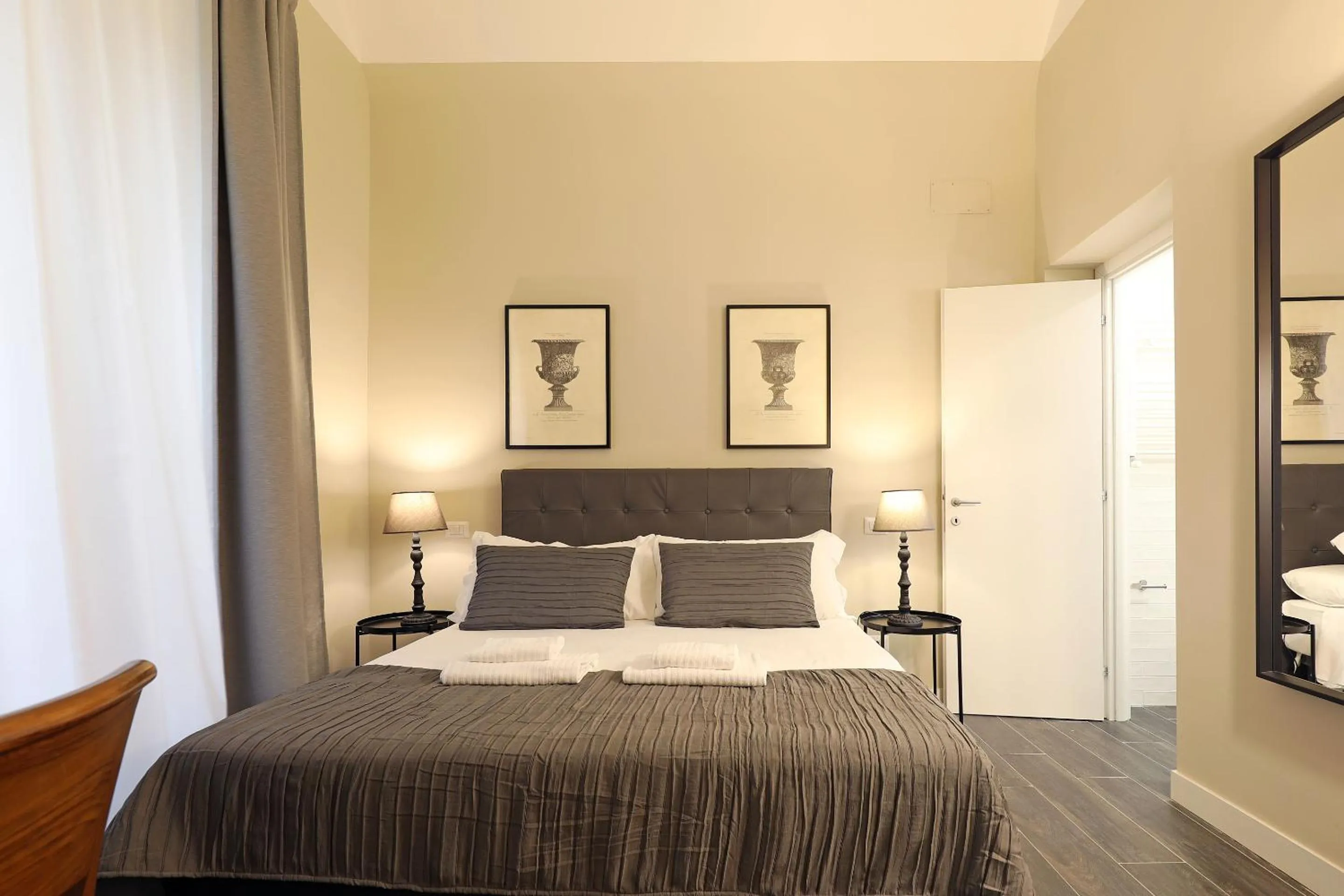 Bedroom, Bed in RESIDENZA VITTORIA Roma