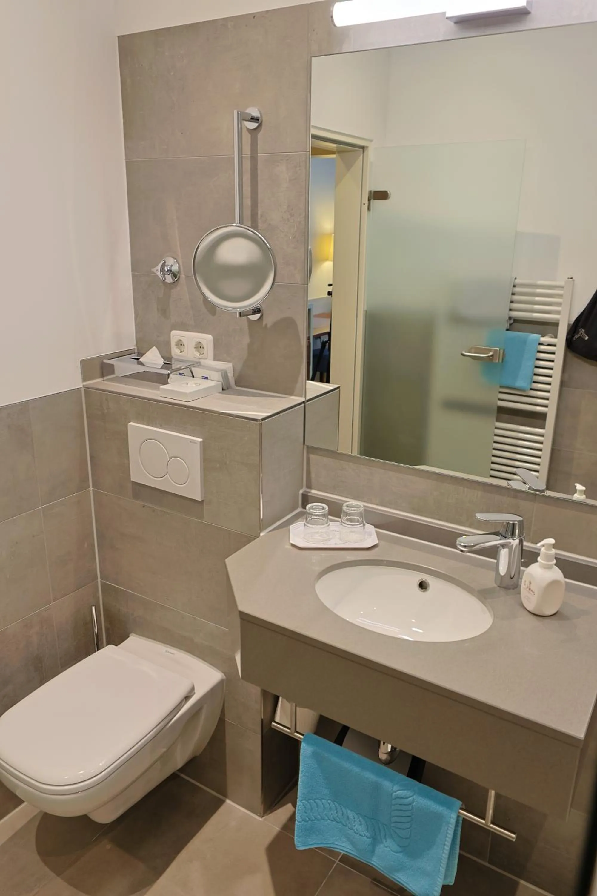 Bathroom in Garten-Hotel Ponick