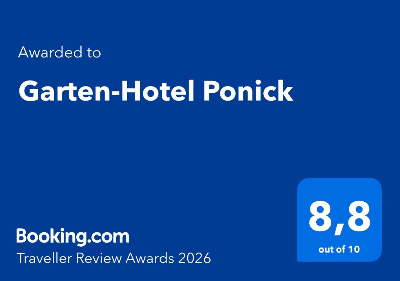Certificate/Award in Garten-Hotel Ponick