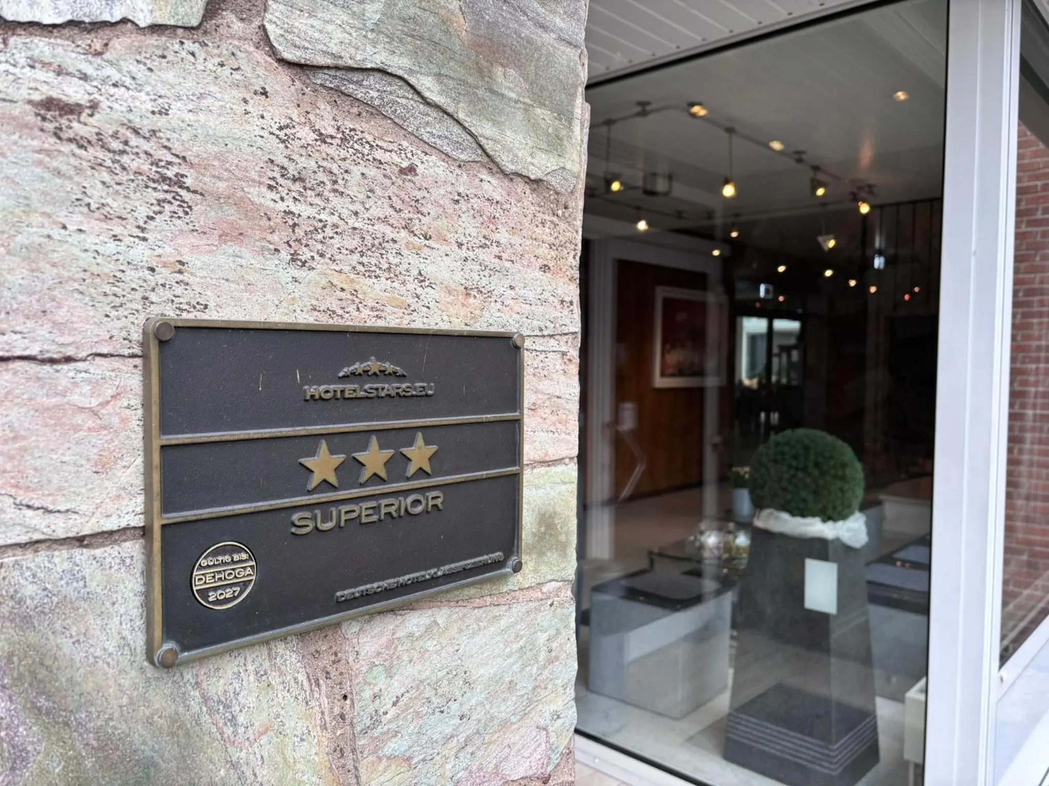 Certificate/Award in Garten-Hotel Ponick