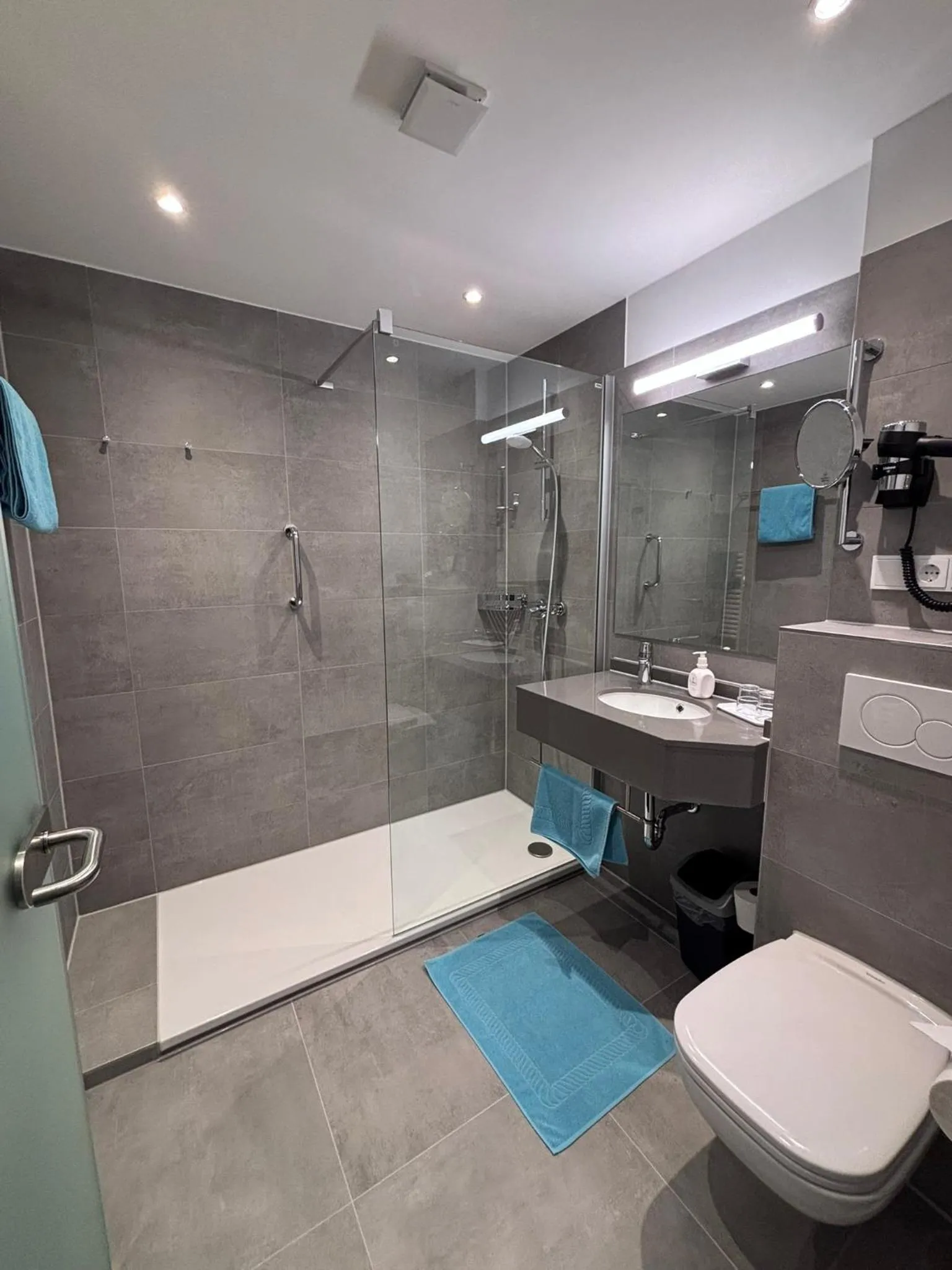 Bathroom in Garten-Hotel Ponick