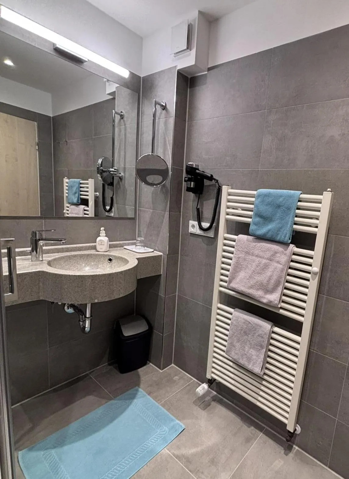 Bathroom in Garten-Hotel Ponick