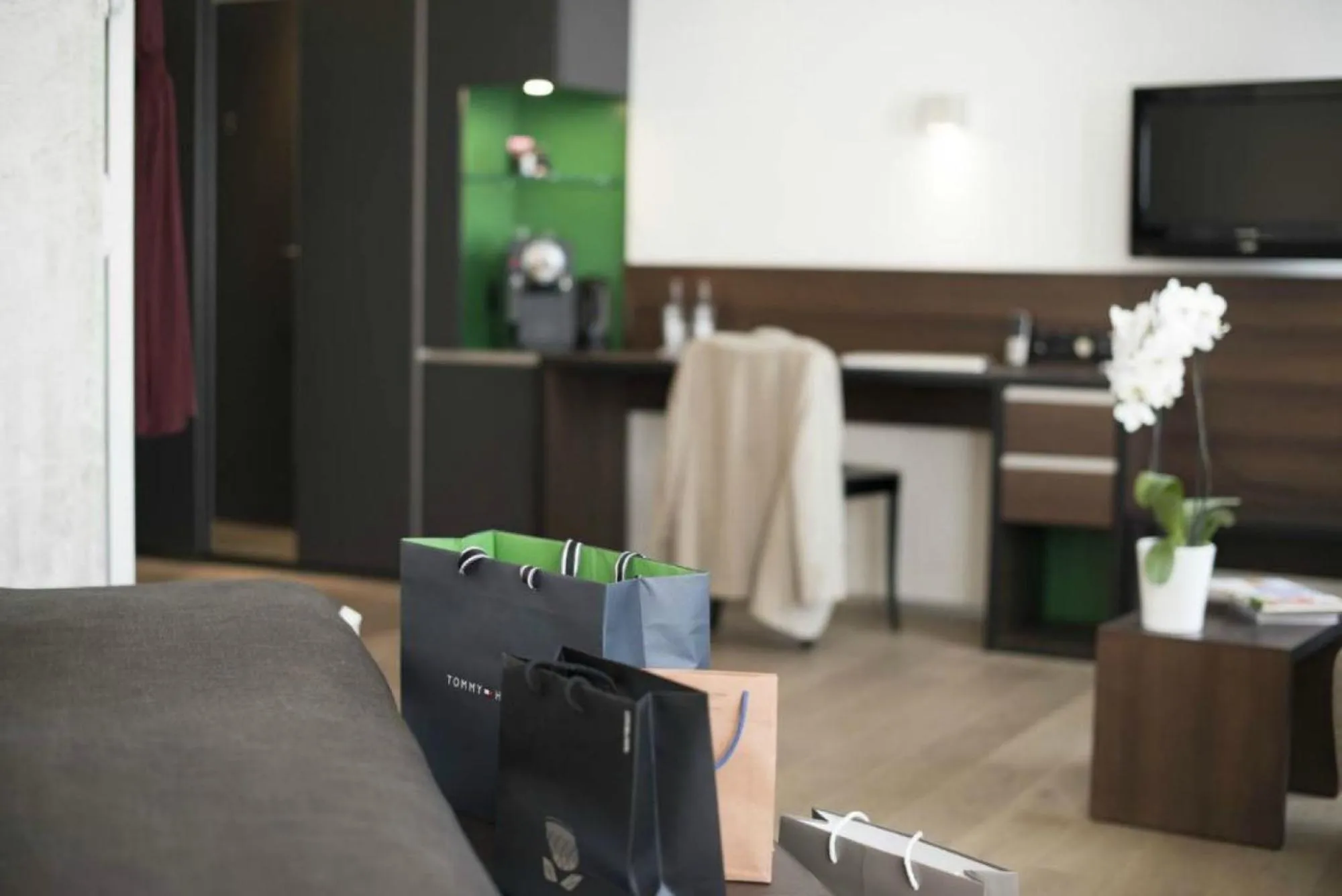 Bedroom in Hotel Glockenhof Zürich