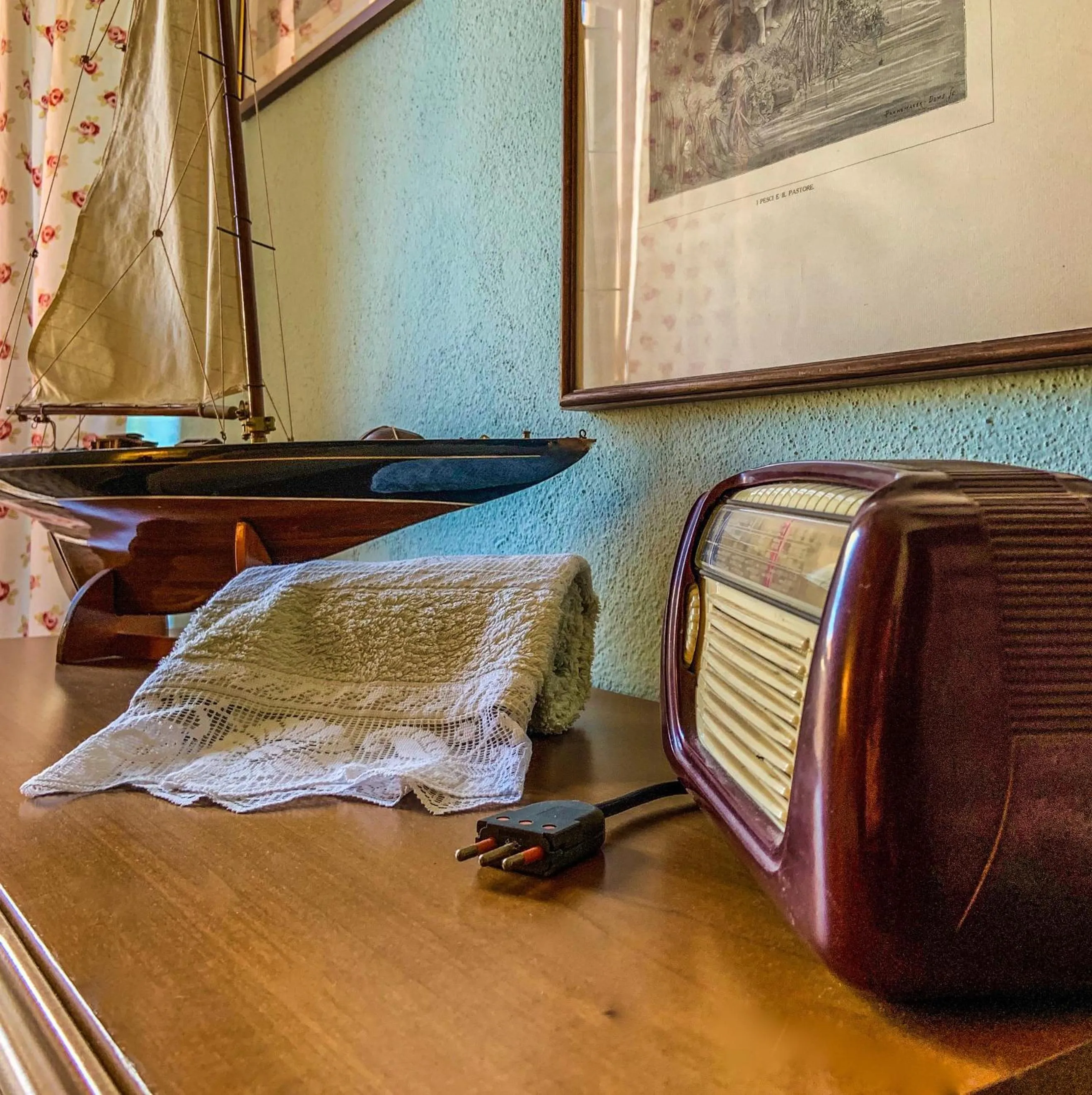 Bed in Villa il Vento e il Mare