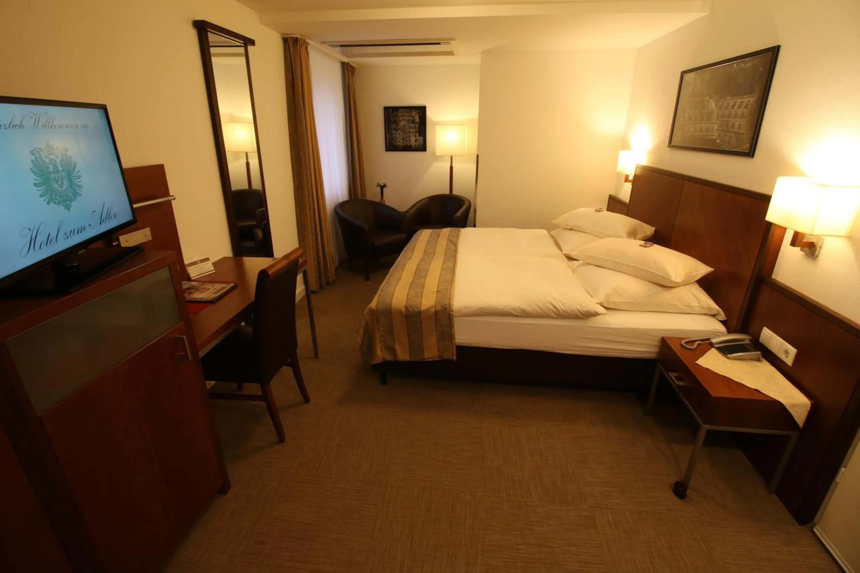 Photo of the whole room, Bed in Hotel zum Adler - Superior