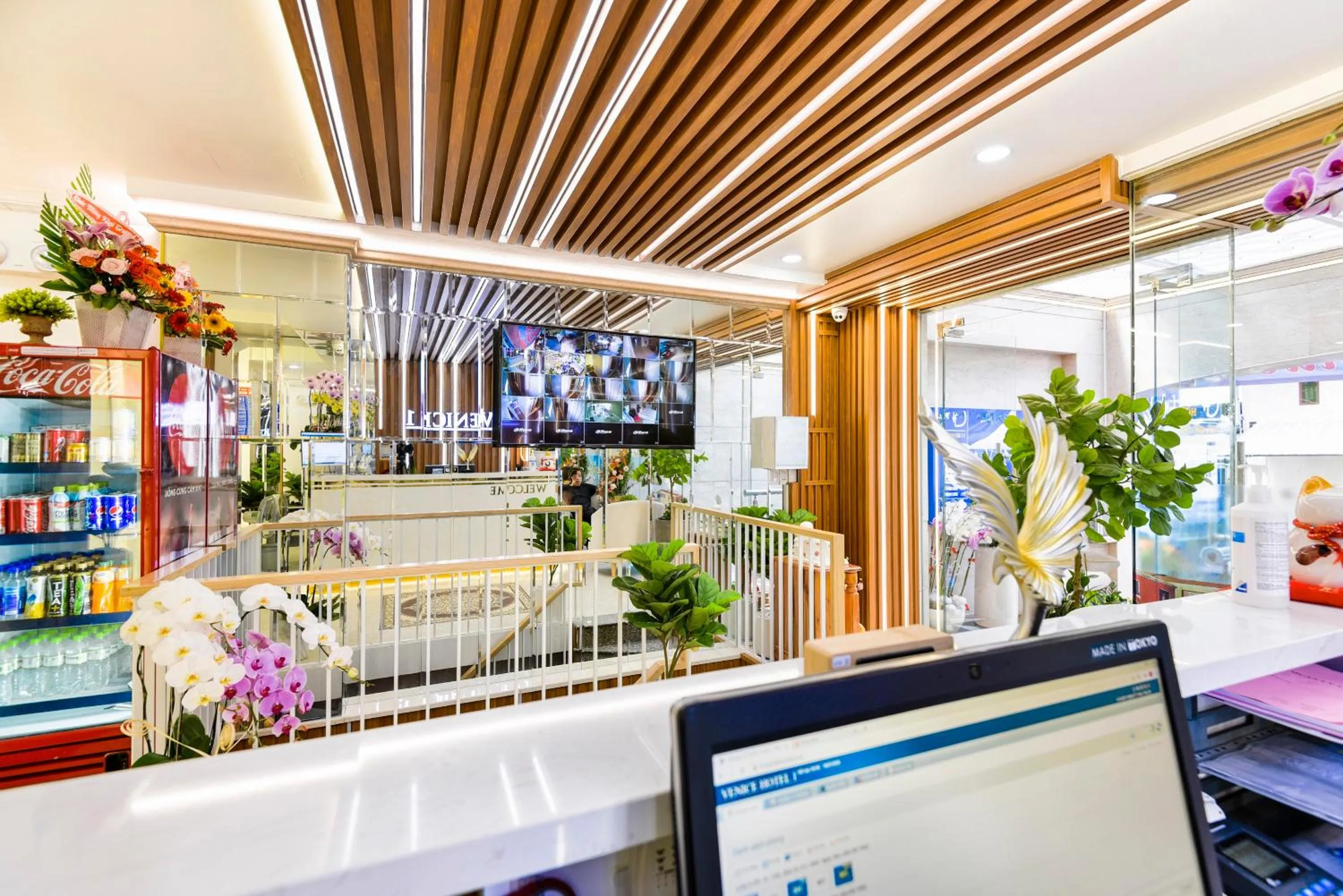 Lobby or reception in Venice 1 Hotel