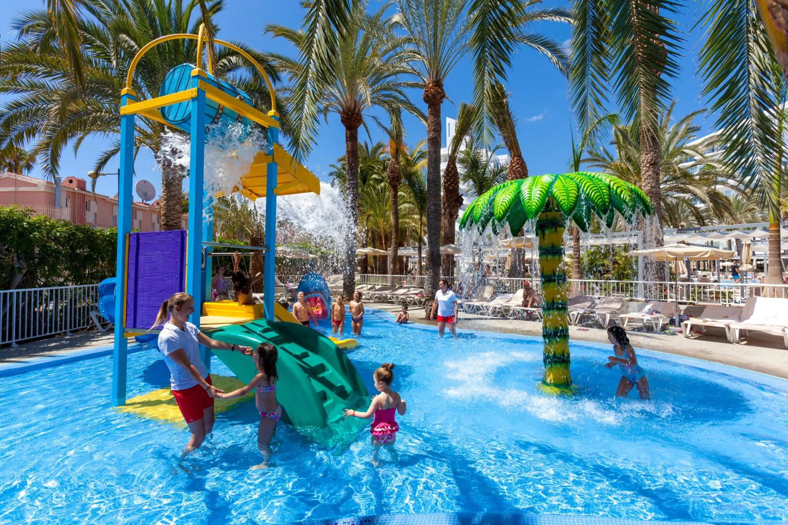 Aqua park in Hotel Riu Papayas - All Inclusive